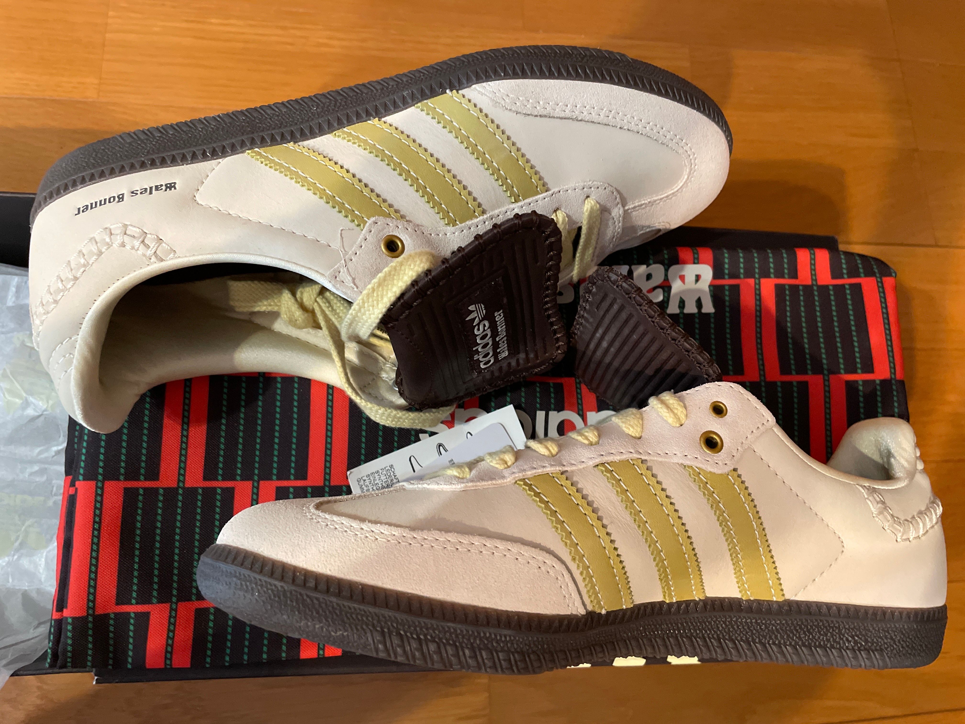 Wales Bonner × adidas Samba Nubuck "Beige"