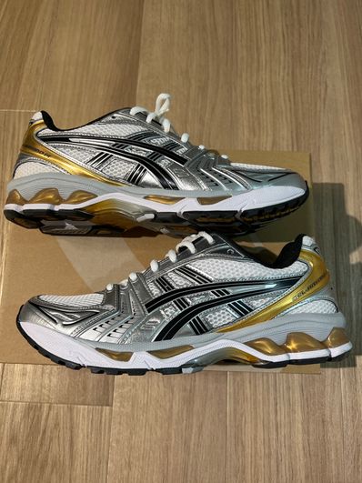 Asics Gel-Kayano 14 "White/Pure Gold"