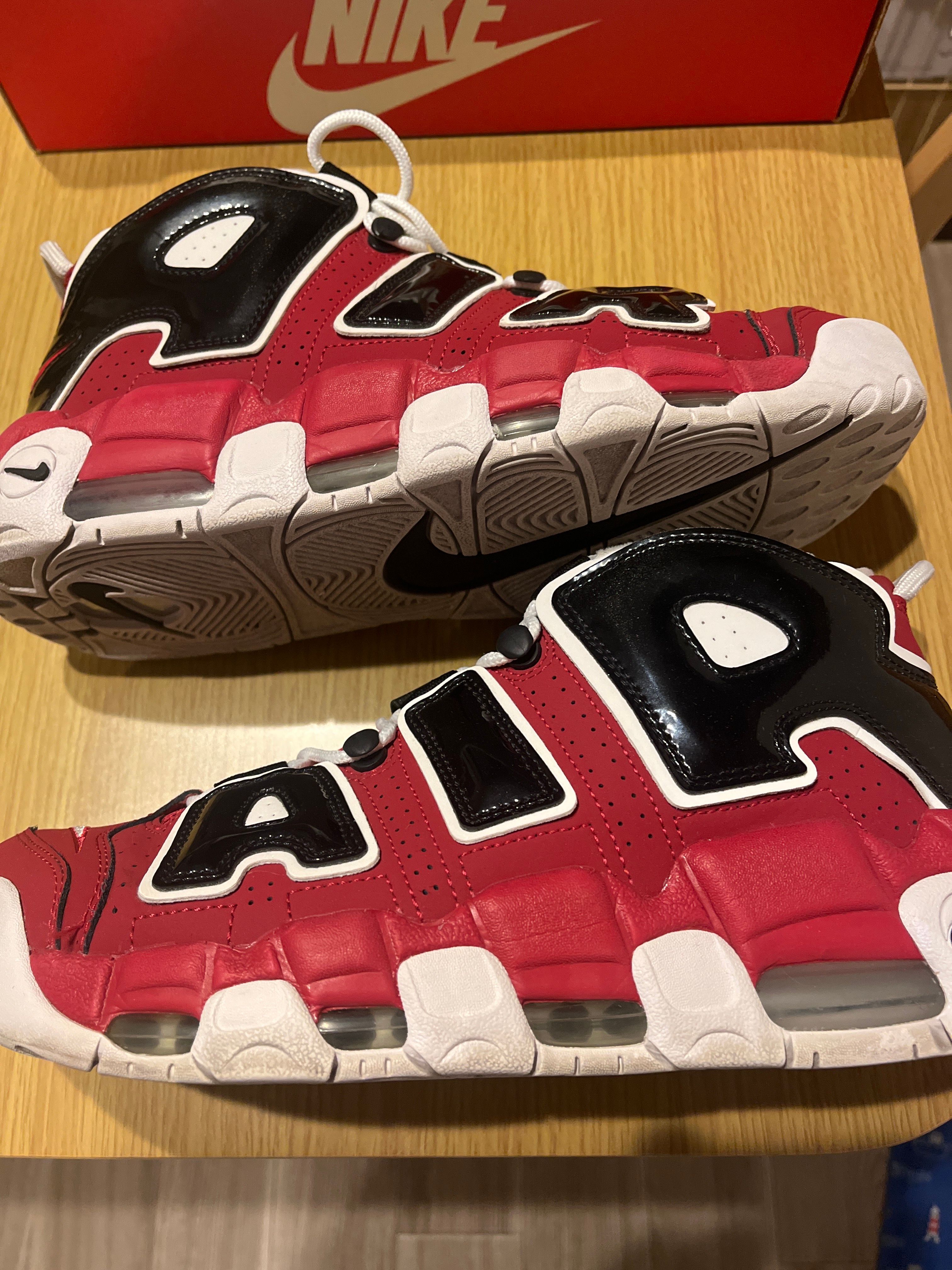 NIKE AIR MORE UPTEMPO ’96 "VARSITY RED/WHITE/BLACK"(2017)