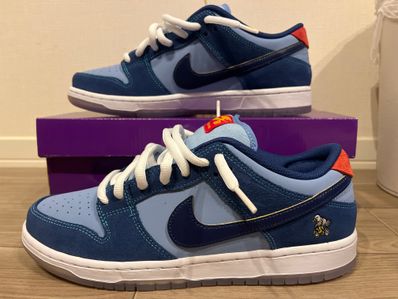 Why So Sad? × Nike SB Dunk Low "Coastal Blue/Speed Yellow-University Red"