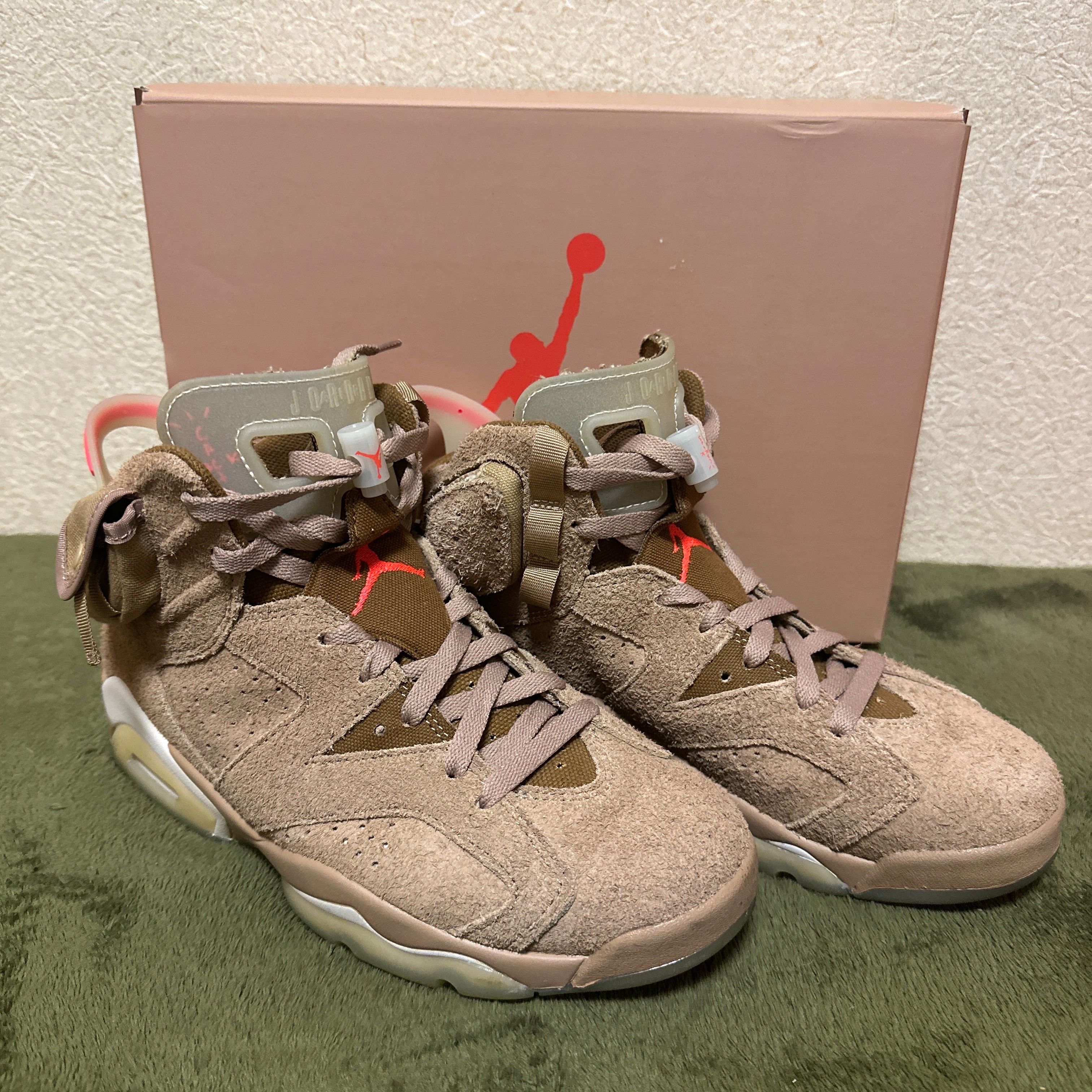 Travis Scott × Nike Air Jordan 6 "British Khaki"