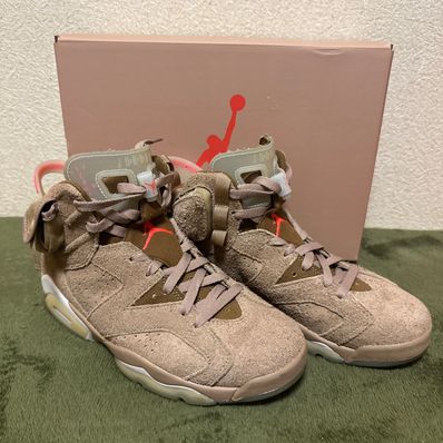 Travis Scott × Nike Air Jordan 6 "British Khaki"