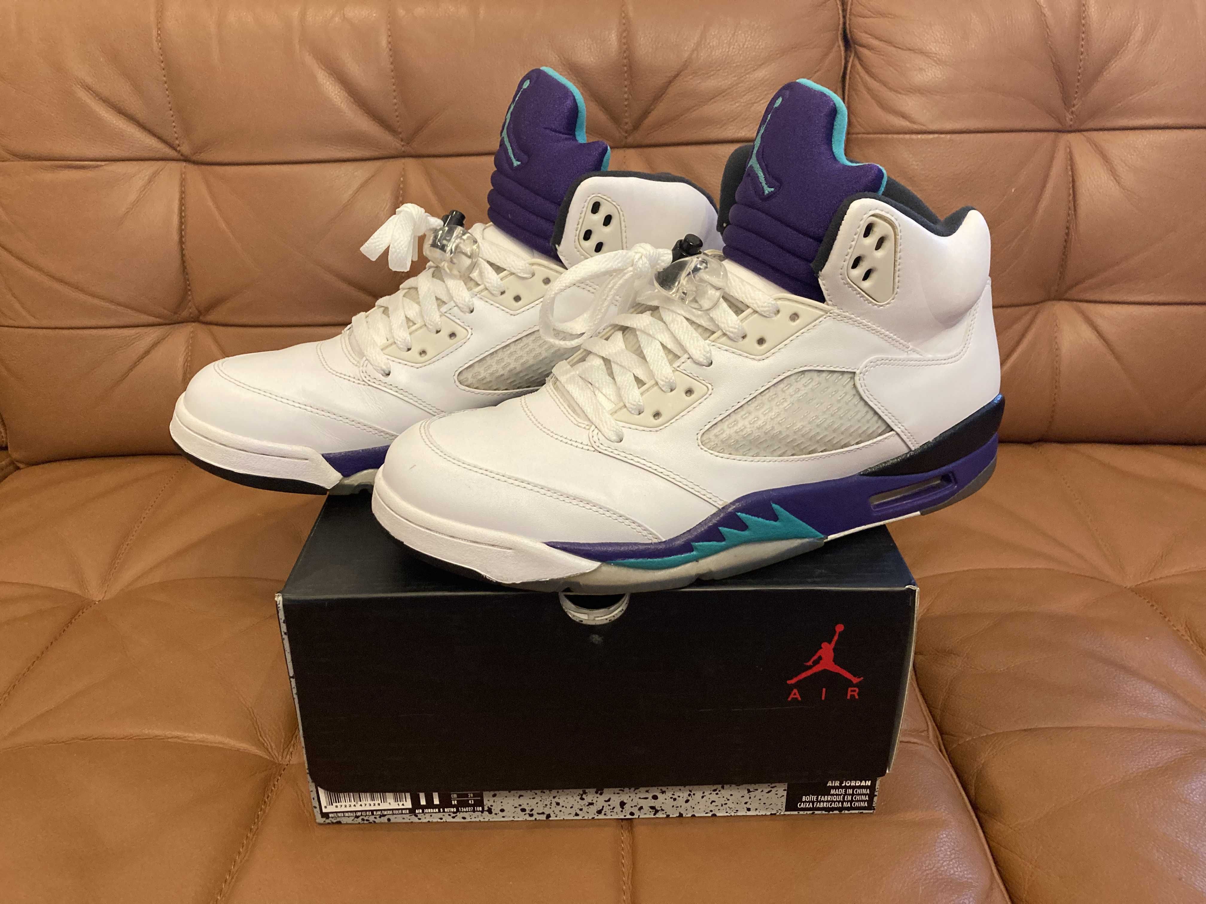 NIKE AIR JORDAN 5 RETRO "GRAPE" (2013)