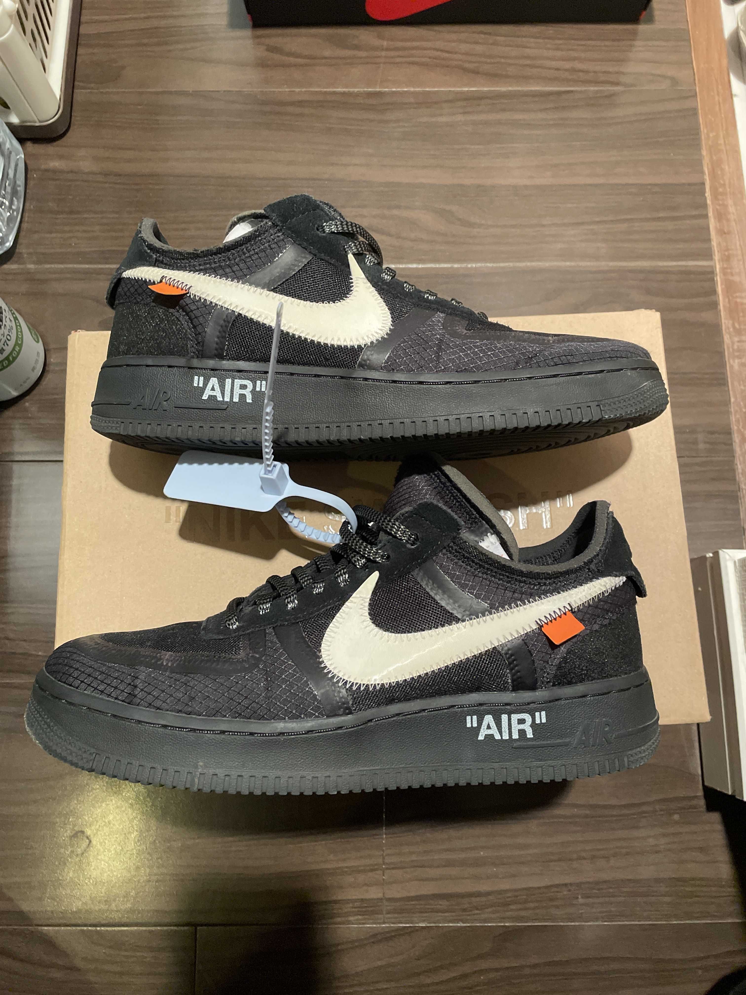Off-White × Nike Air Force 1 Low "Black"