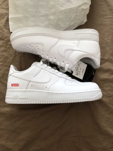 Supreme × Nike Air Force 1 Low "White"