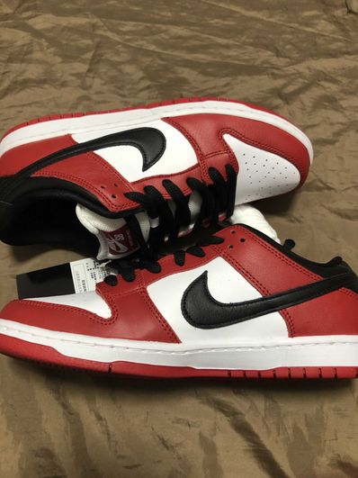 Nike SB Dunk Low Pro "J-Pack Chicago/Varsity Red and White"