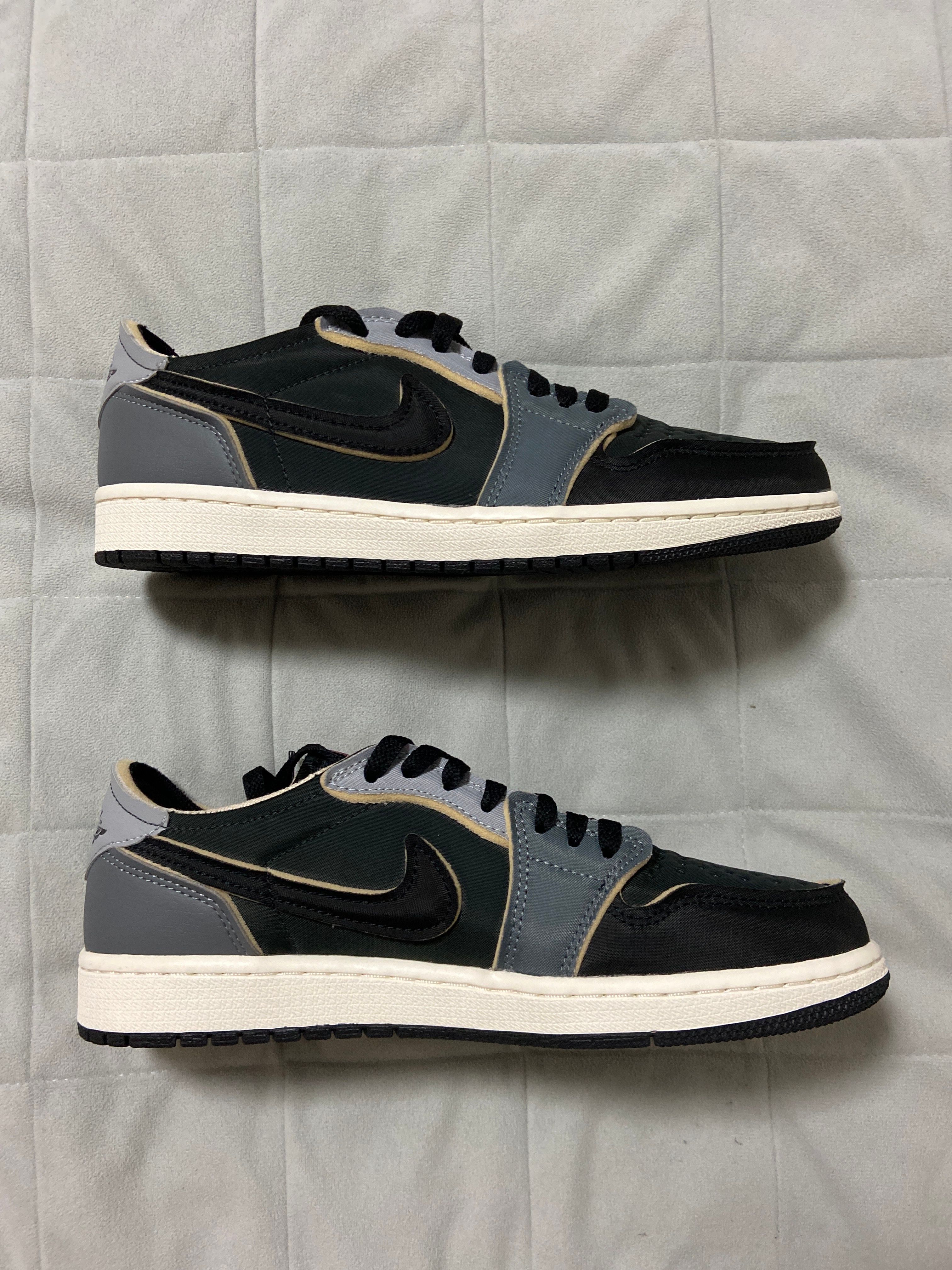 Nike Air Jordan 1 Low OG EX "Black and Smoke Grey"