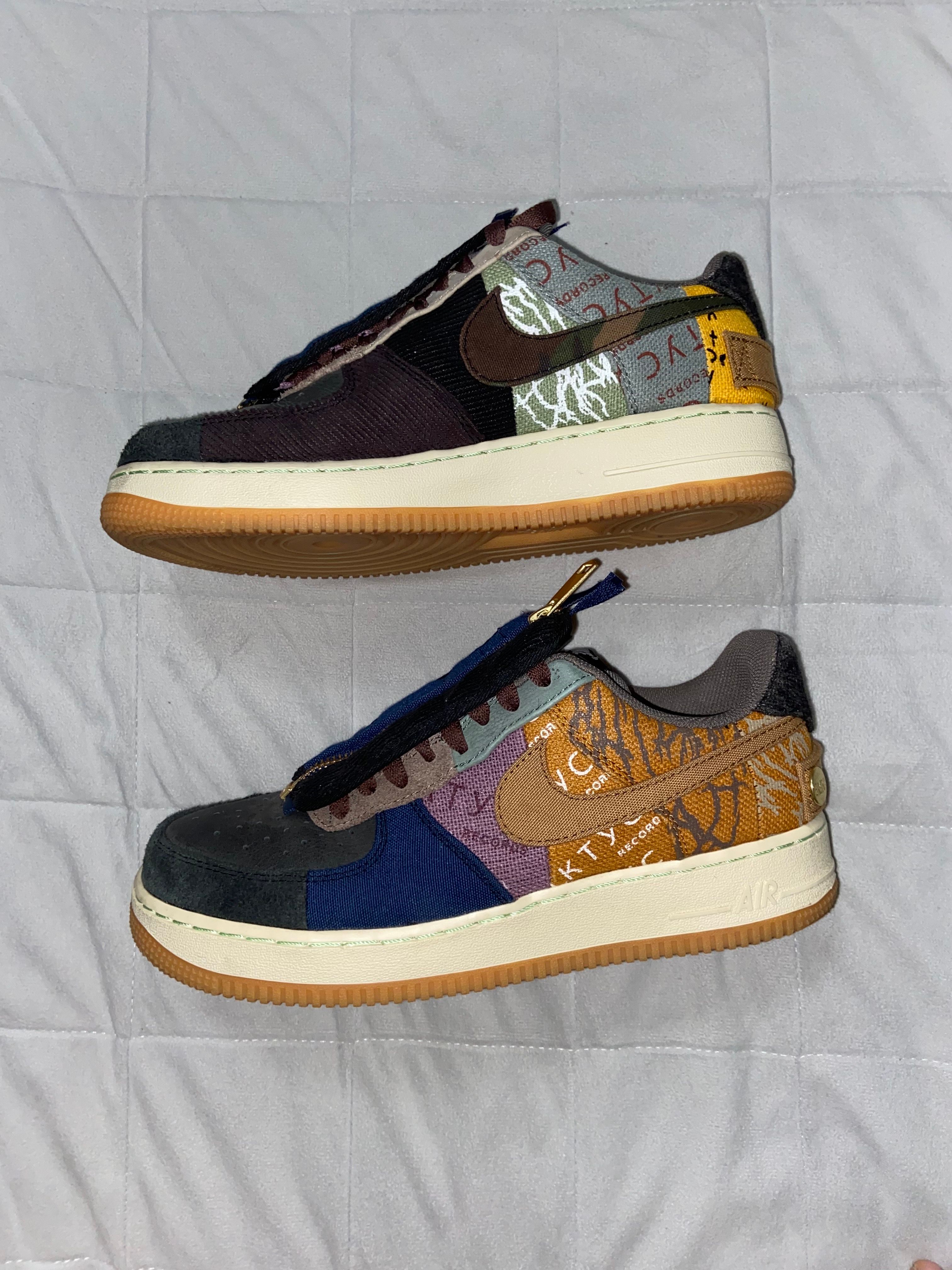 Travis Scott × Nike Air Force 1 Low Cactus Jack "Multi Color"