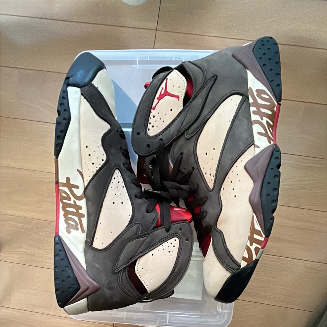 パタ × ナイキ エアジョーダン7 OG "ブラウン"
