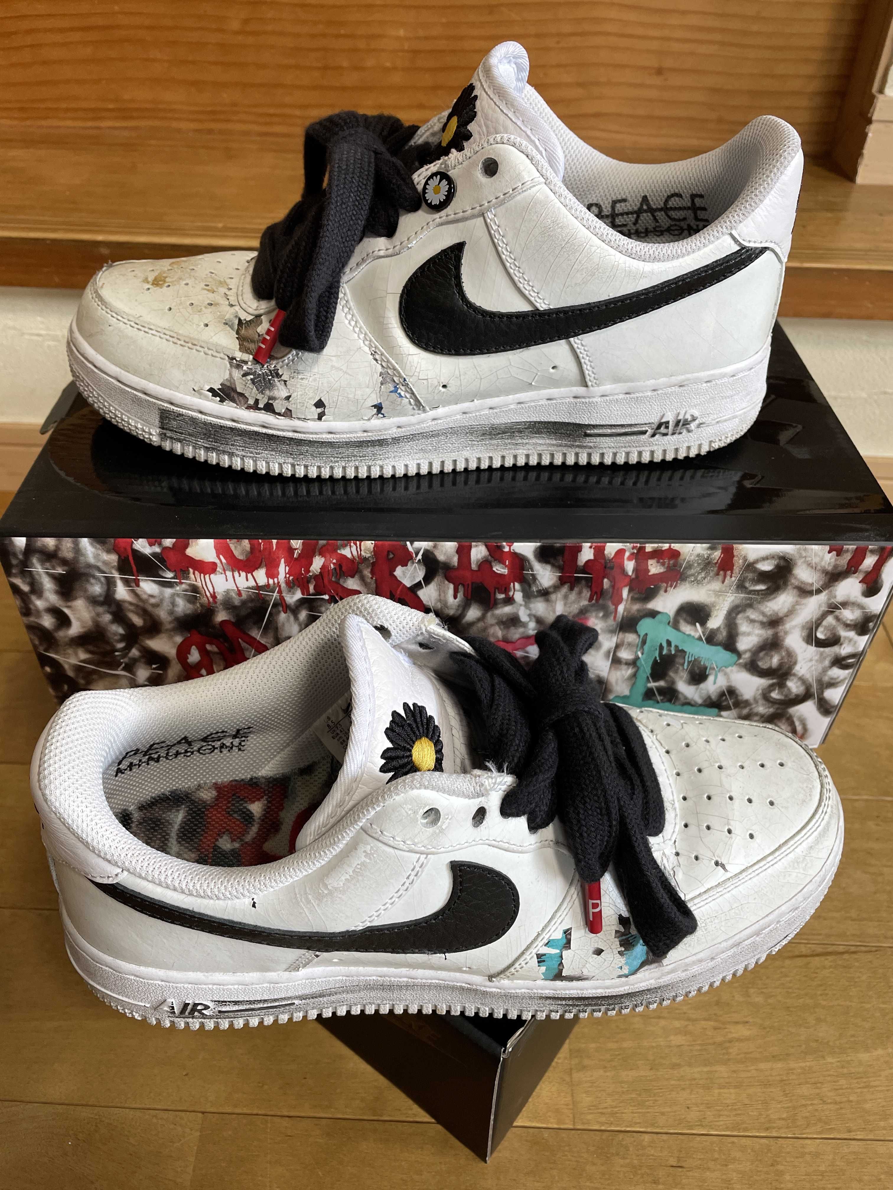 PEACEMINUSONE × Nike Air Force 1 Low "Para-noise/White/Black" / G-DRAGON