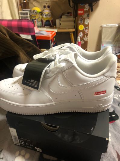 Supreme × Nike Air Force 1 Low "White"