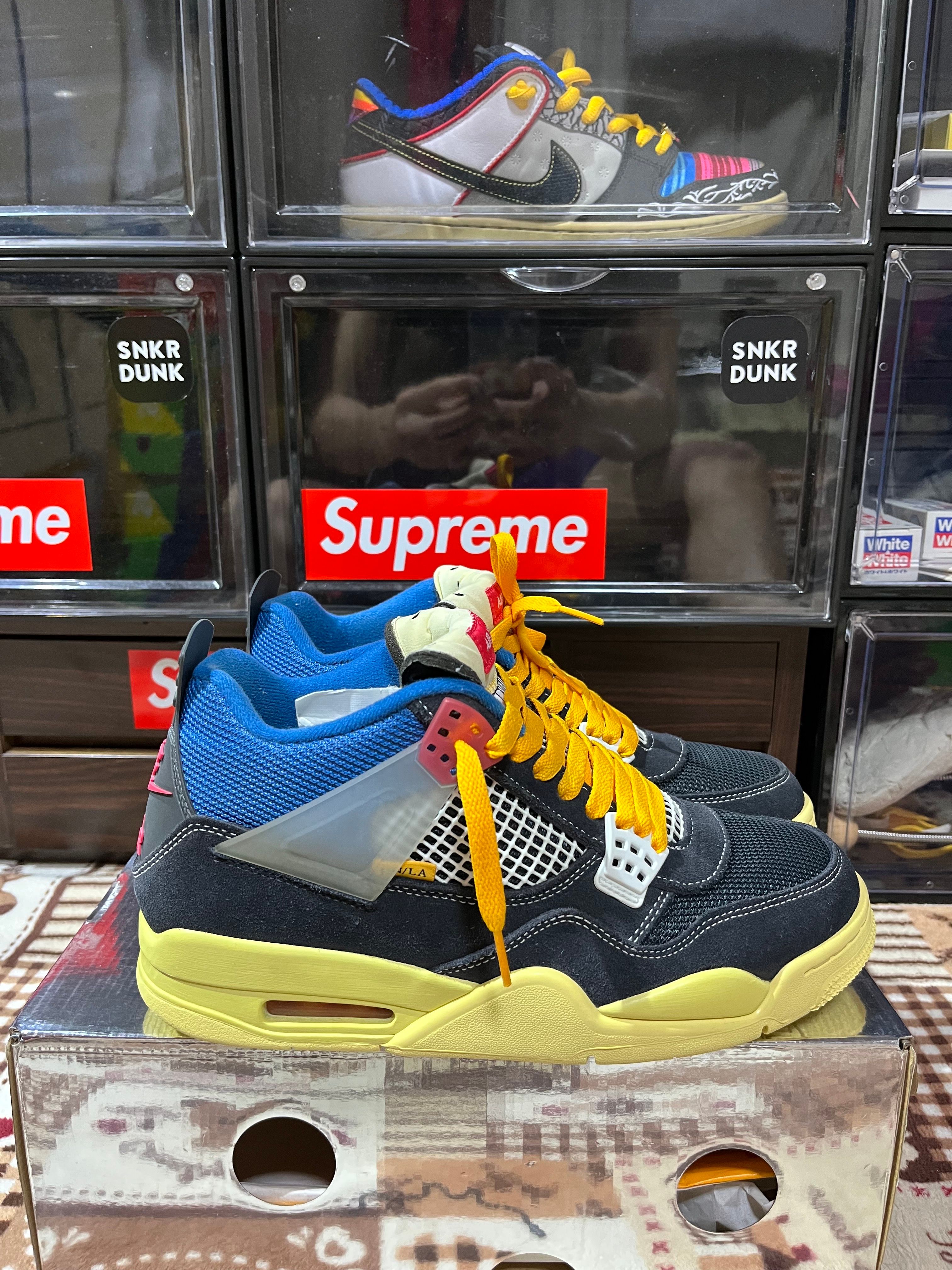 UNION × Nike Air Jordan 4 "Off Noir"