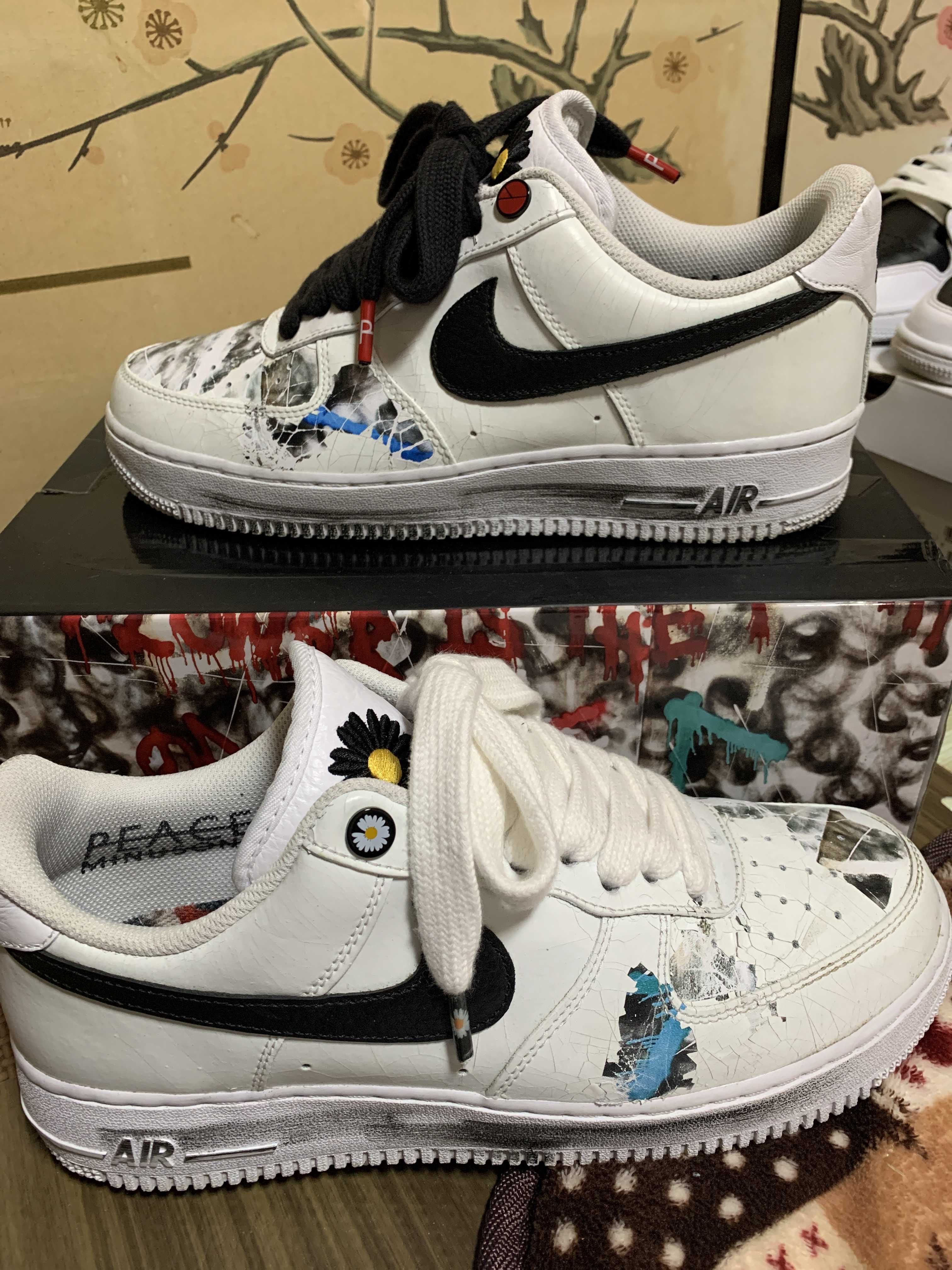 PEACEMINUSONE × Nike Air Force 1 Low "Para-noise/White/Black" / G-DRAGON