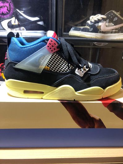 UNION × NIKE AIR JORDAN 4 "OFF NOIR"