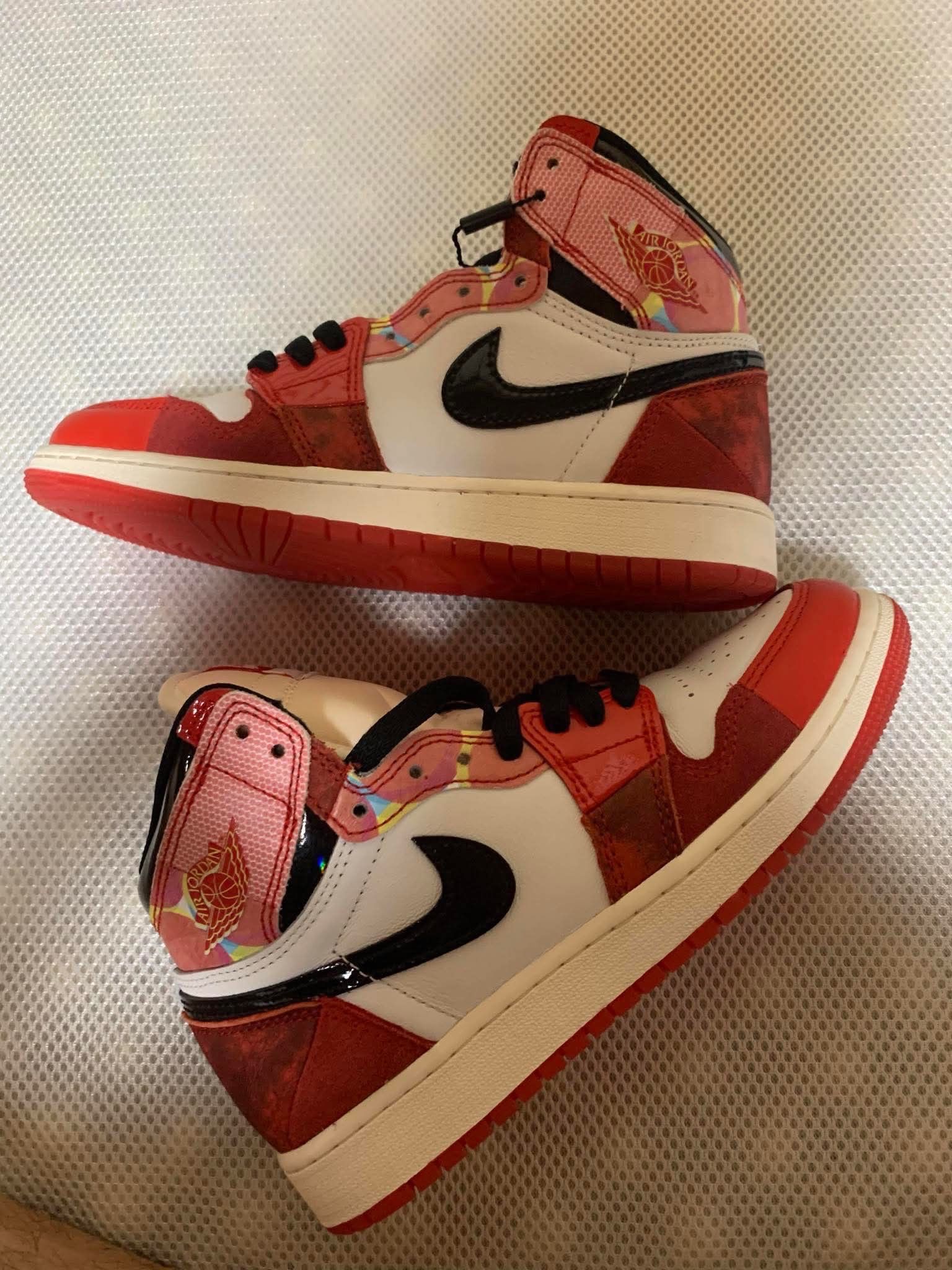 Spider-Man × Nike GS Air Jordan 1 High OG SP "Next Chapter/Spider-Man:Across the Spider-Verse"