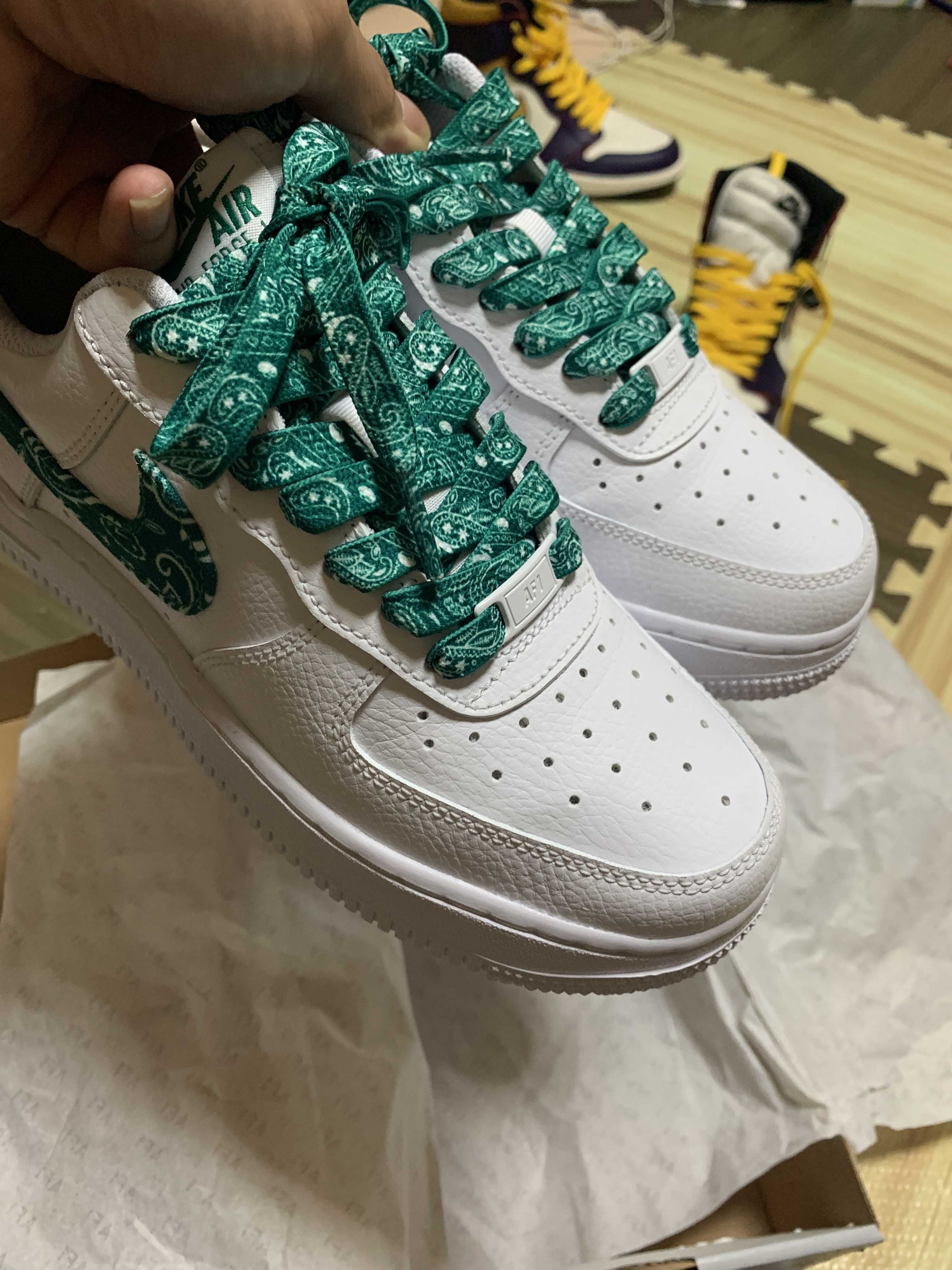 Nike Women's Air Force 1 Low '07 Essential "Green Paisley"