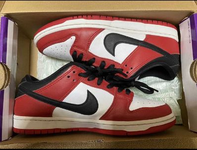 Nike SB Dunk Low Pro "J-Pack Chicago/Varsity Red and White"