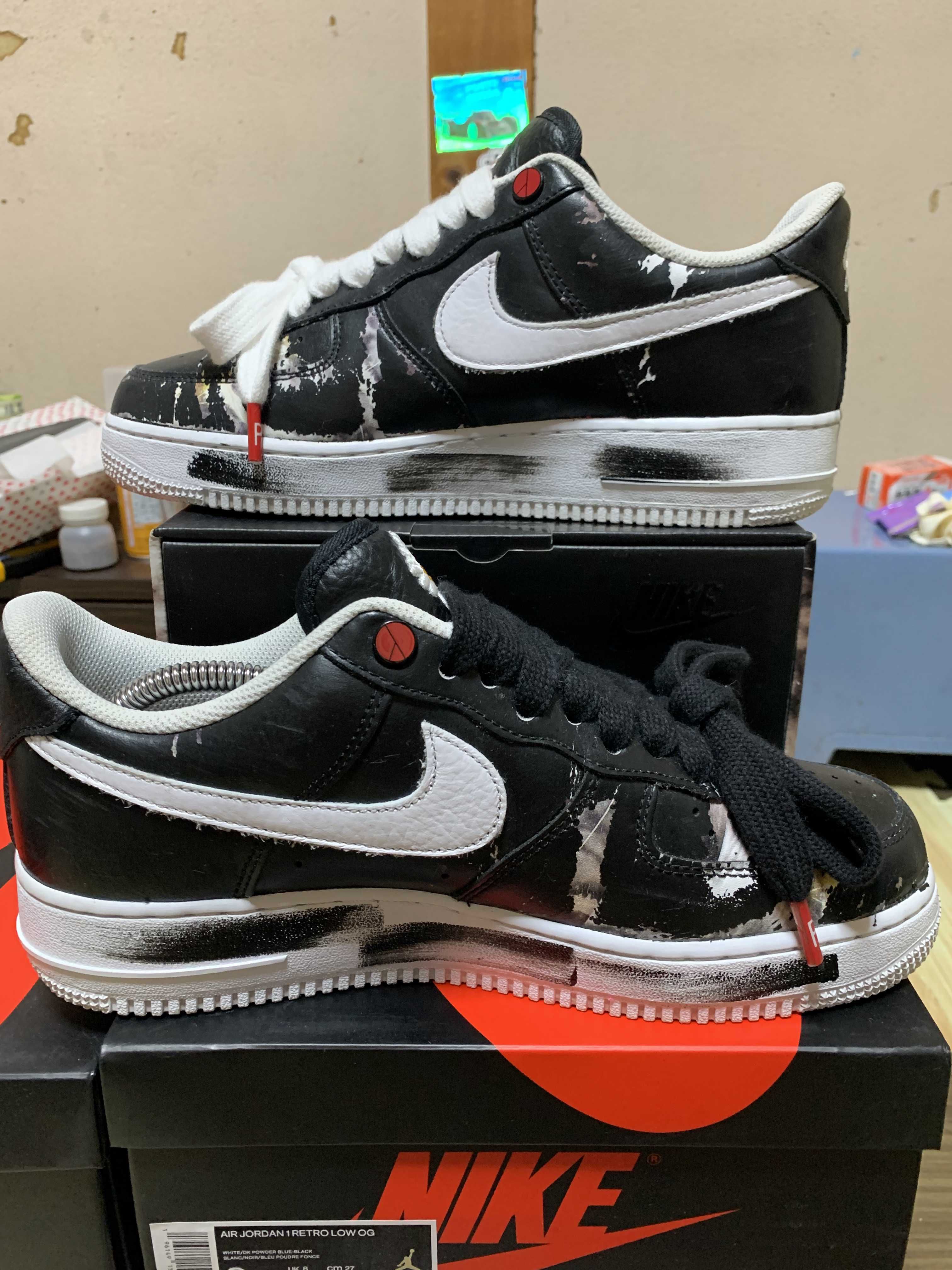 PEACEMINUSONE × Nike Air Force 1 Low Para Noise "Black" / G-DRAGON