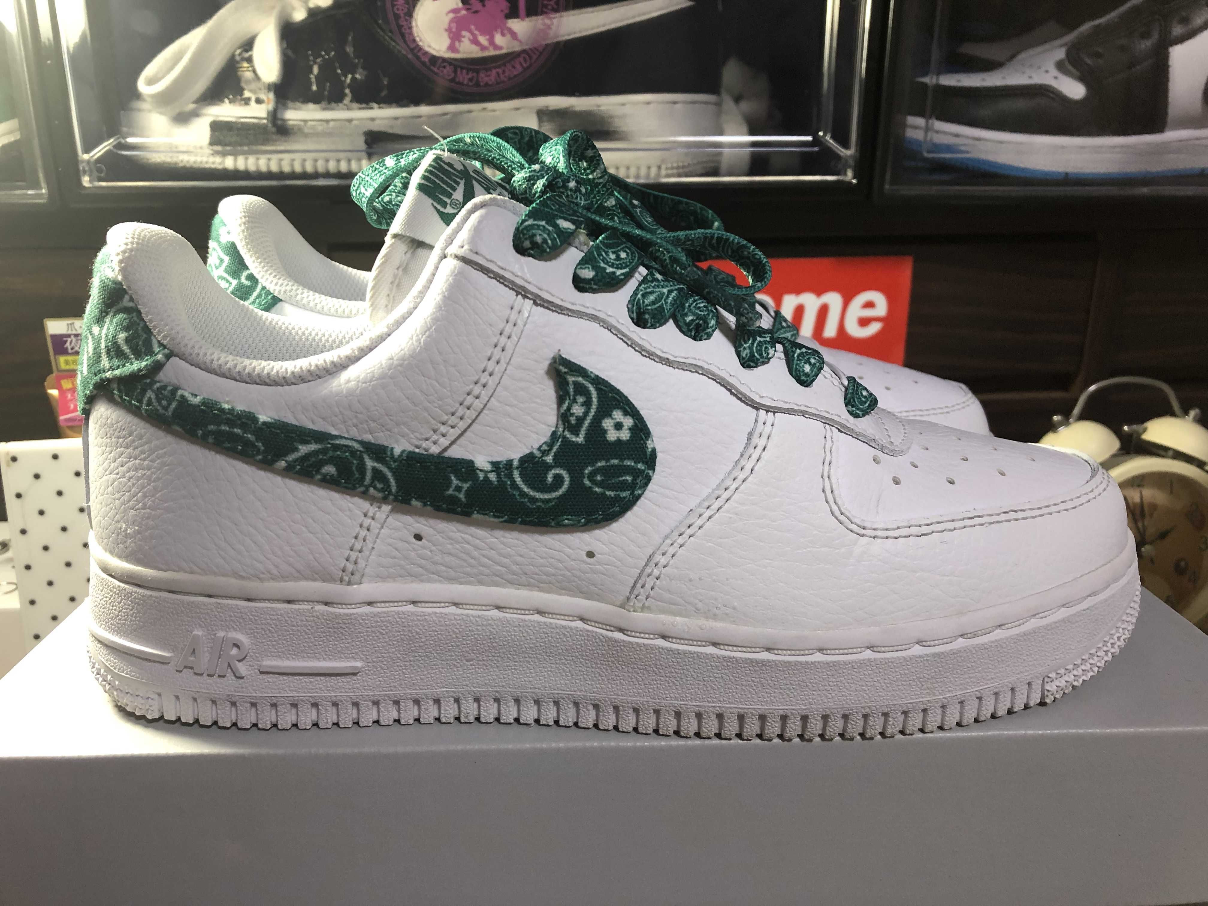 Nike Women's Air Force 1 Low '07 Essential "Green Paisley"