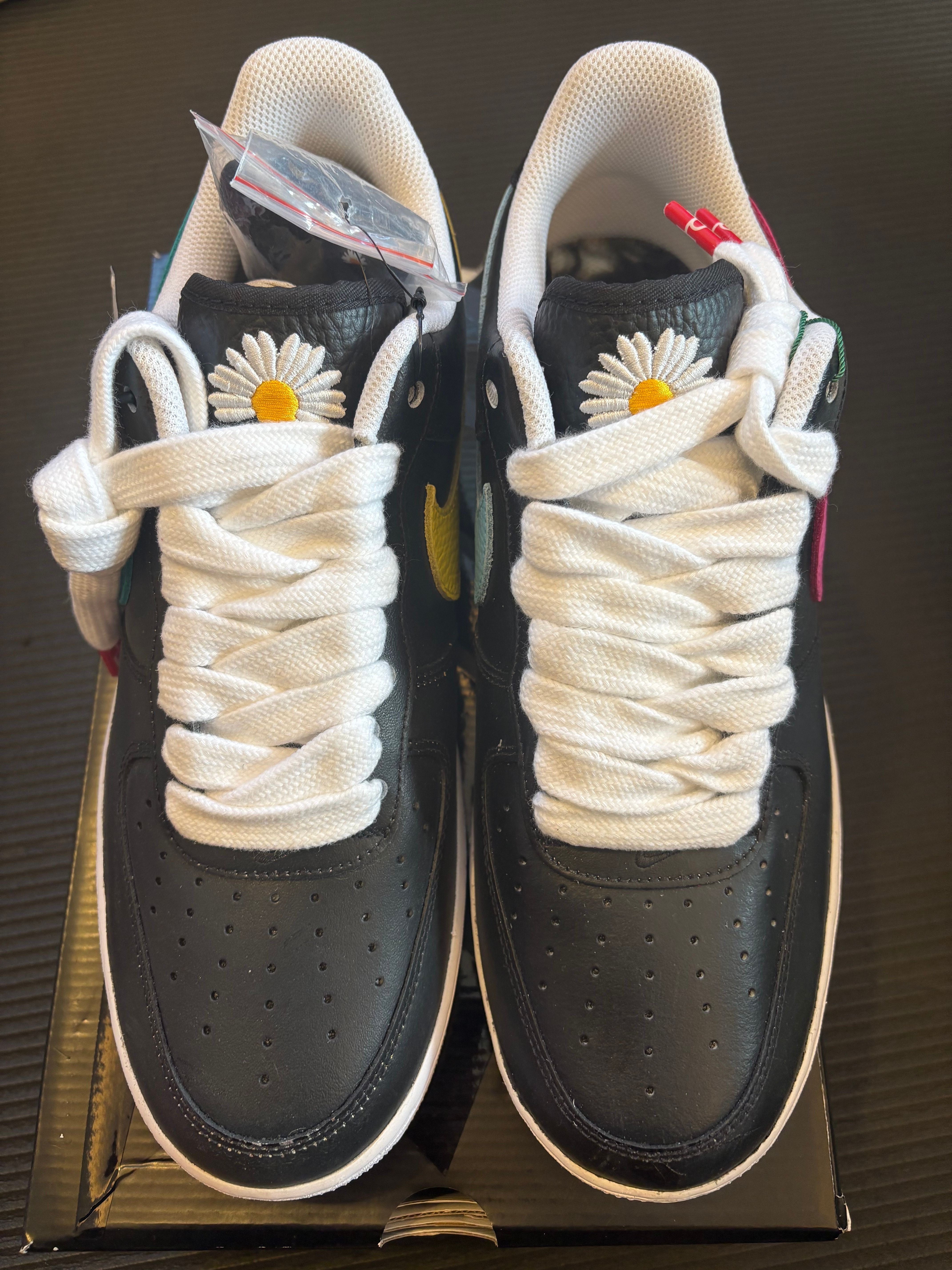 PEACEMINUSONE × Nike Air Force 1 Low '07 Para-Noise 3.0 "Black and Multi-Color" / G-DRAGON