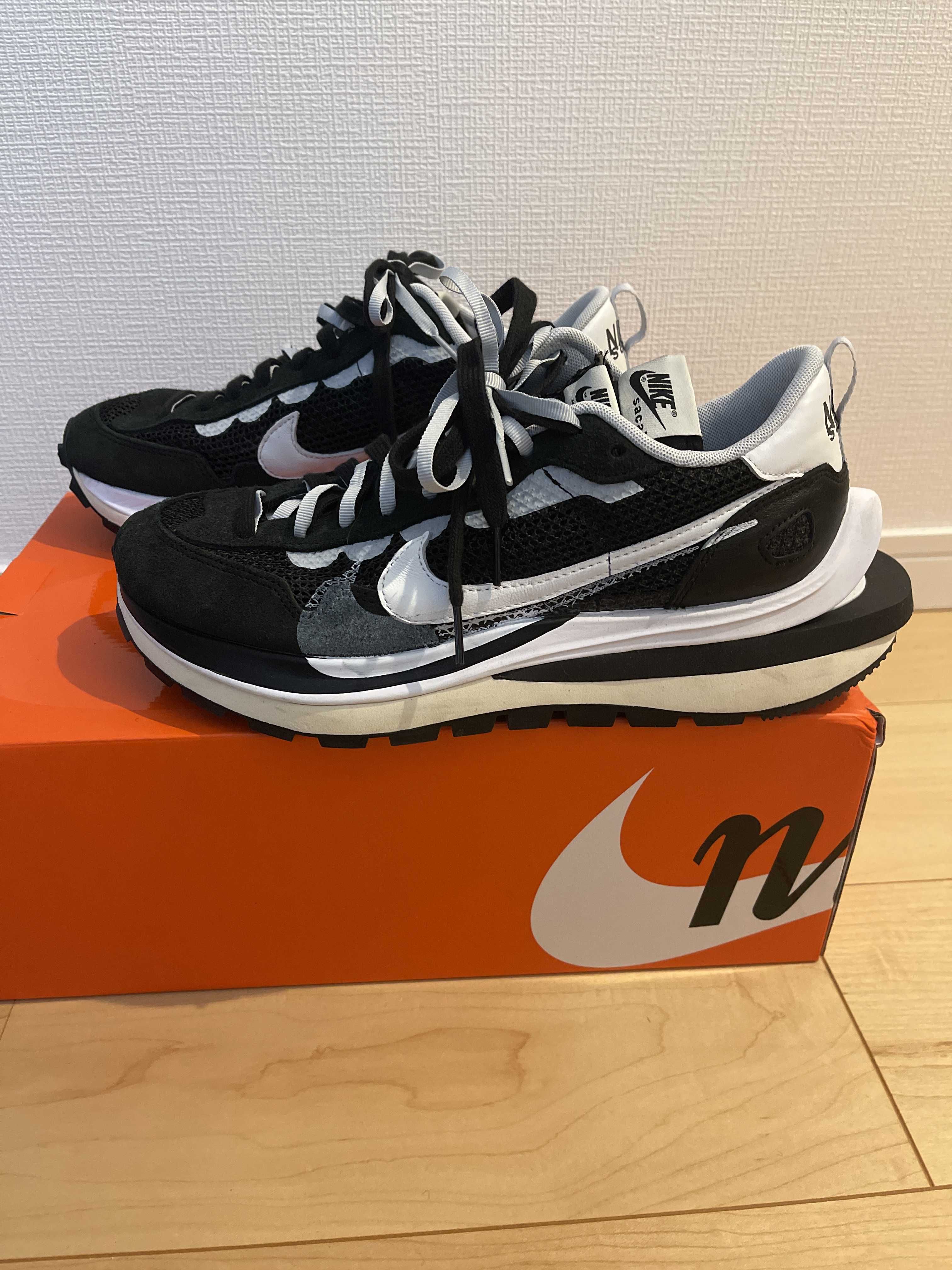 sacai × Nike Vapor Waffle "Black and White"