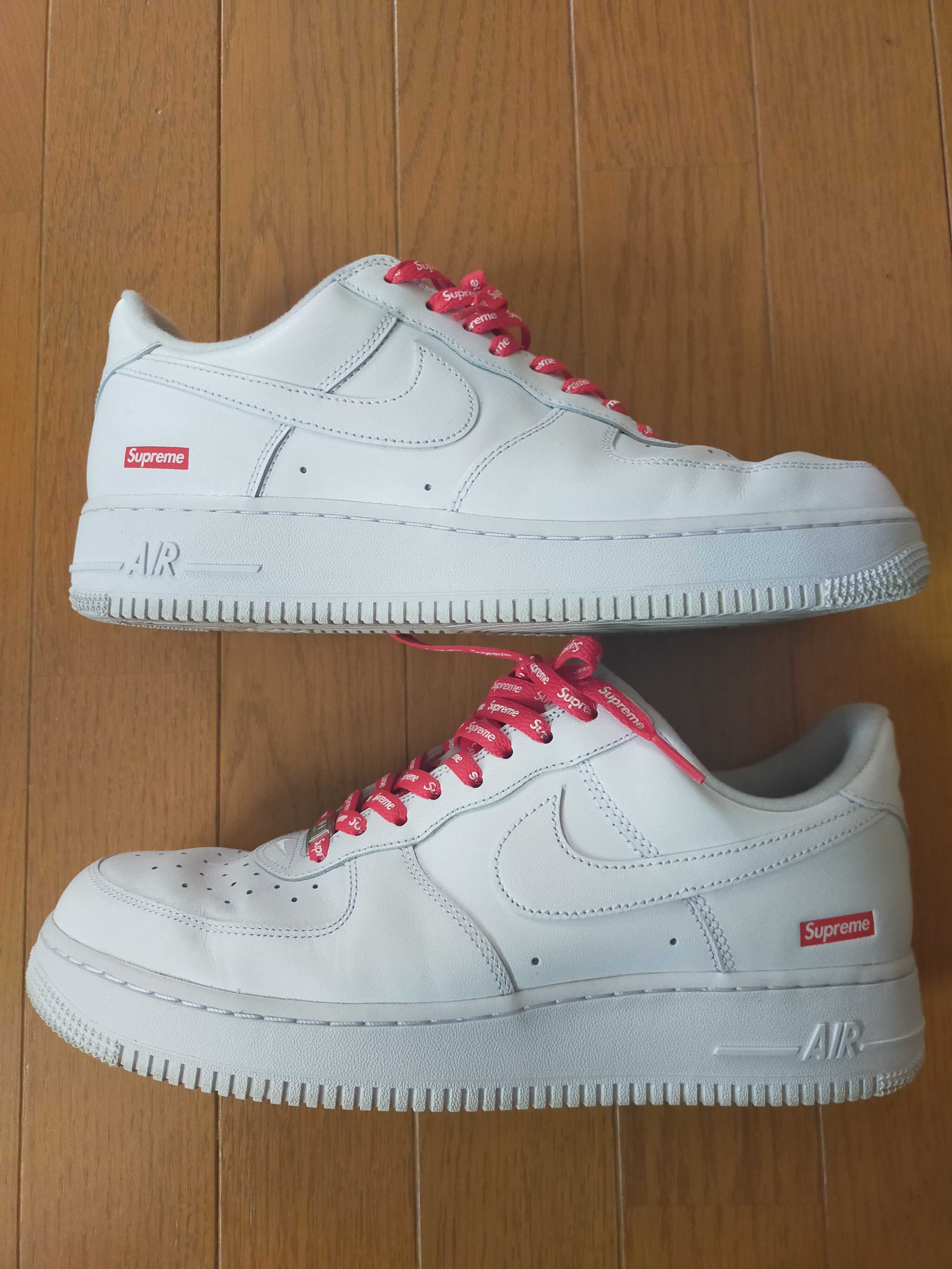 Supreme × Nike Air Force 1 Low "White"