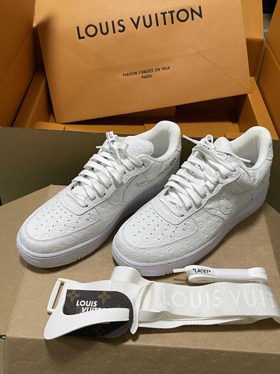 Louis Vuitton × Nike Air Force 1 Low by Virgil Abloh "White"