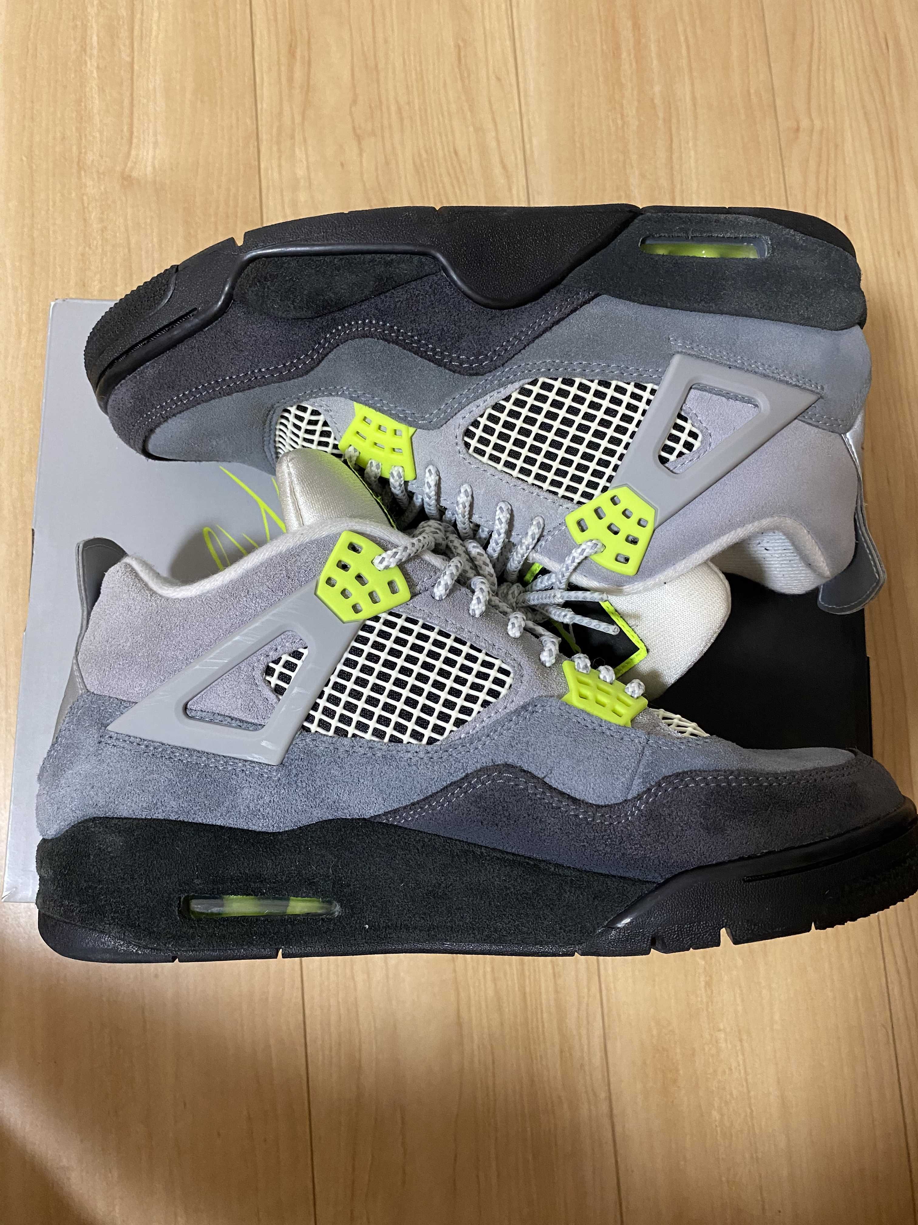 NIKE AIR JORDAN 4 RETRO LE "NEON"