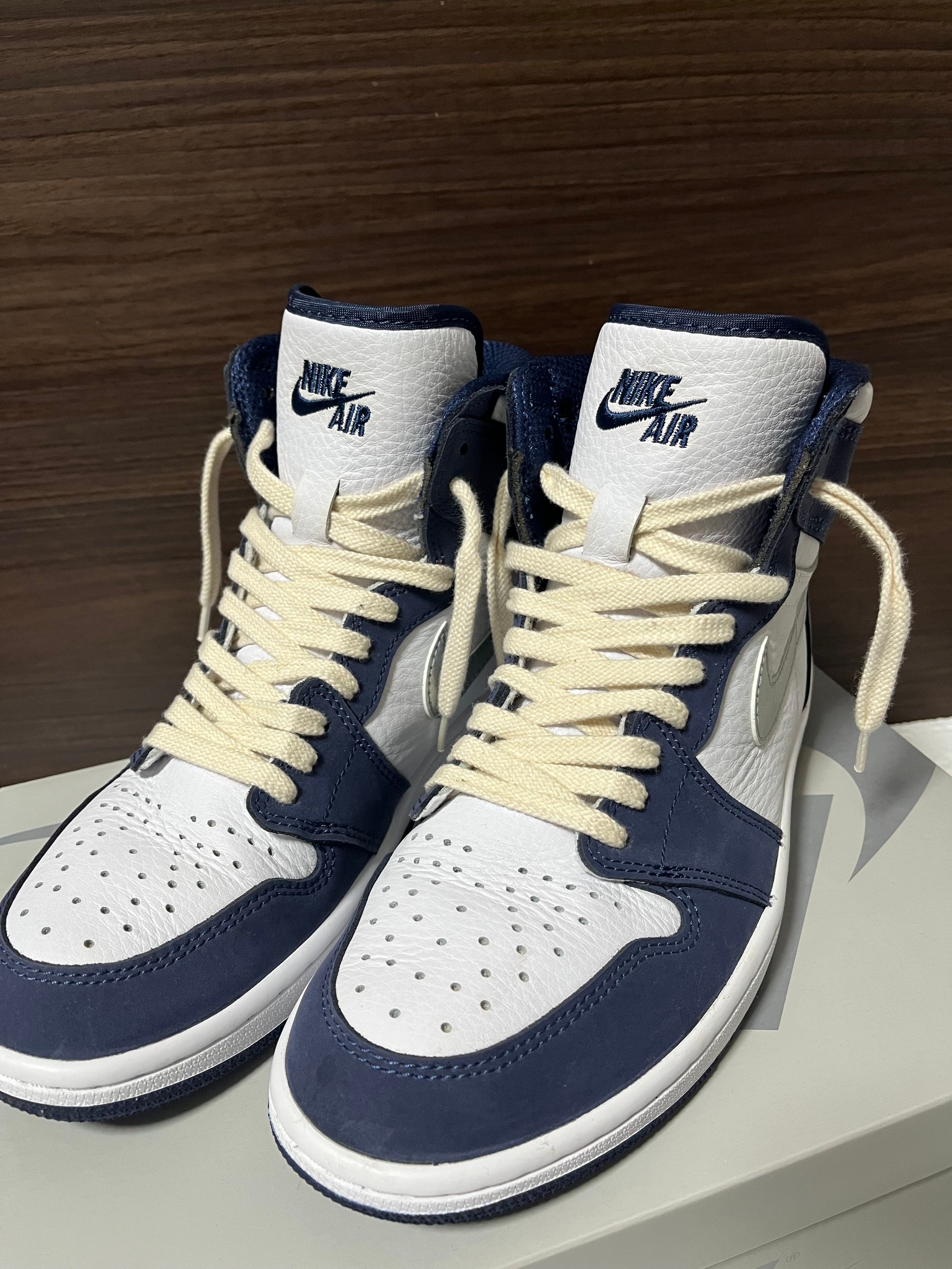 Nike Air Jordan 1 High OG CO.JP "White/Midnight Navy" (2020)(ブリーフケースなし)