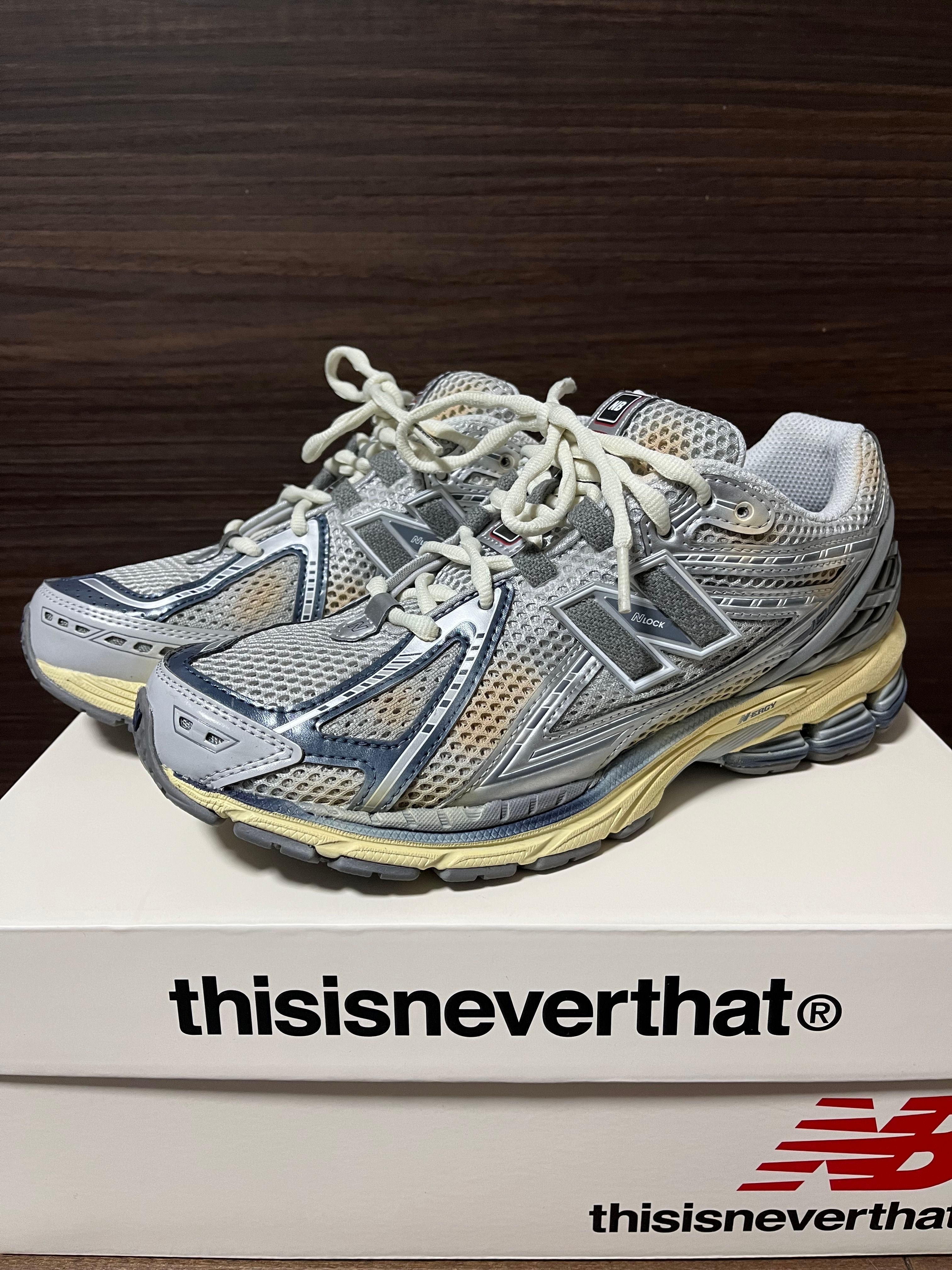thisisneverthat × New Balance 1906R "Gray/Metallic Silver"