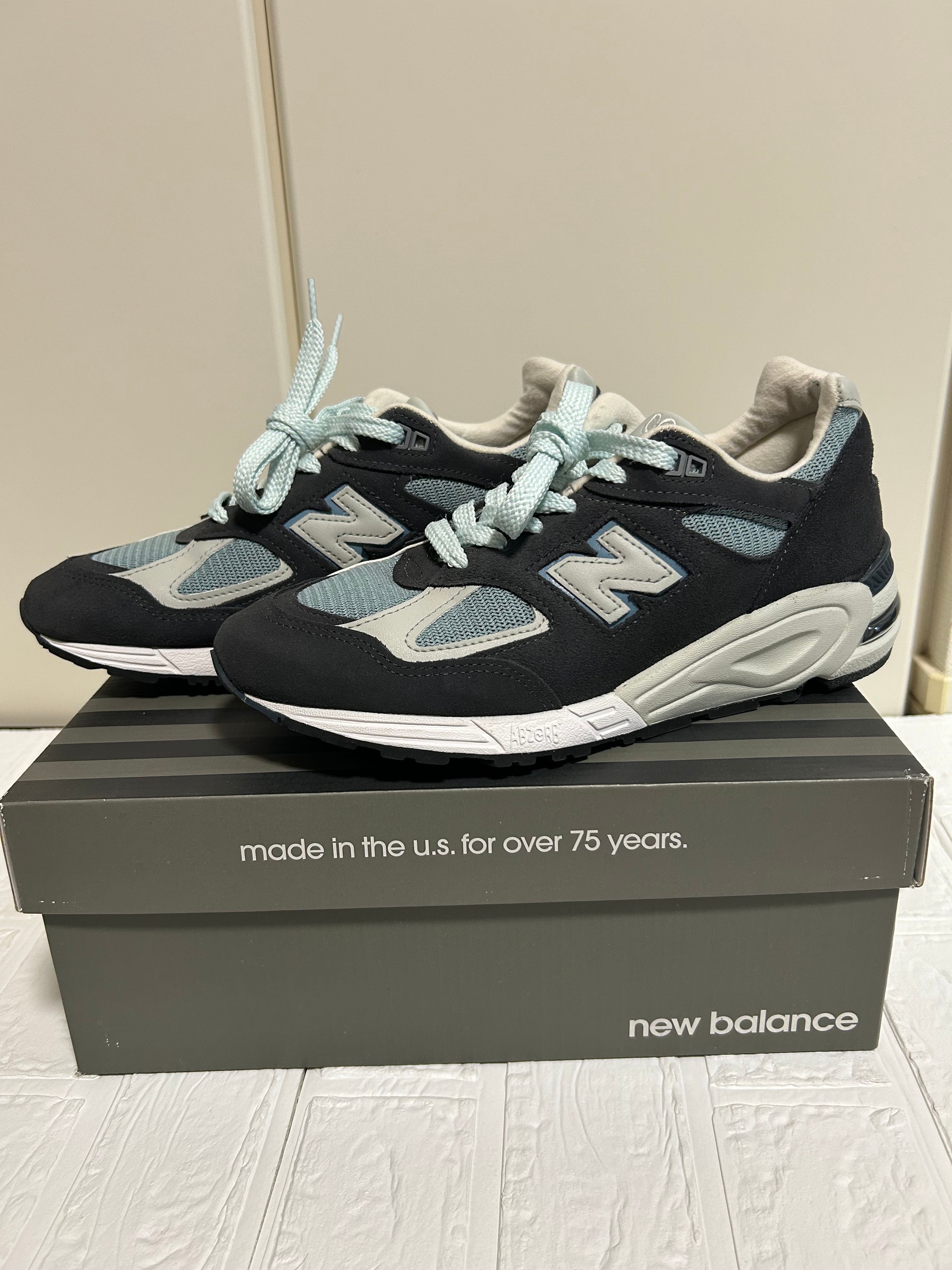 KITH Ronnie Fieg × New Balance 990V2 "Steel Blue"