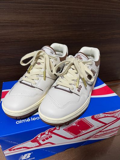 Aime Leon Dore × New Balance 550 "White/Brown"