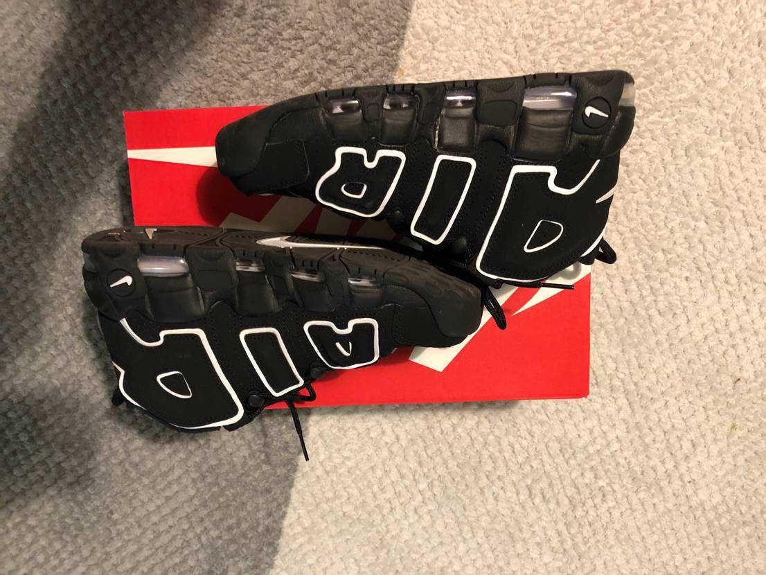 Nike Air More Uptempo "Black/White"(2020)