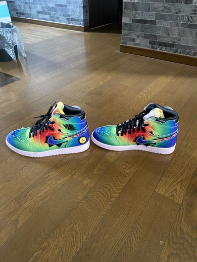 J Balvin × Nike Air Jordan 1 High OG "Rainbow"