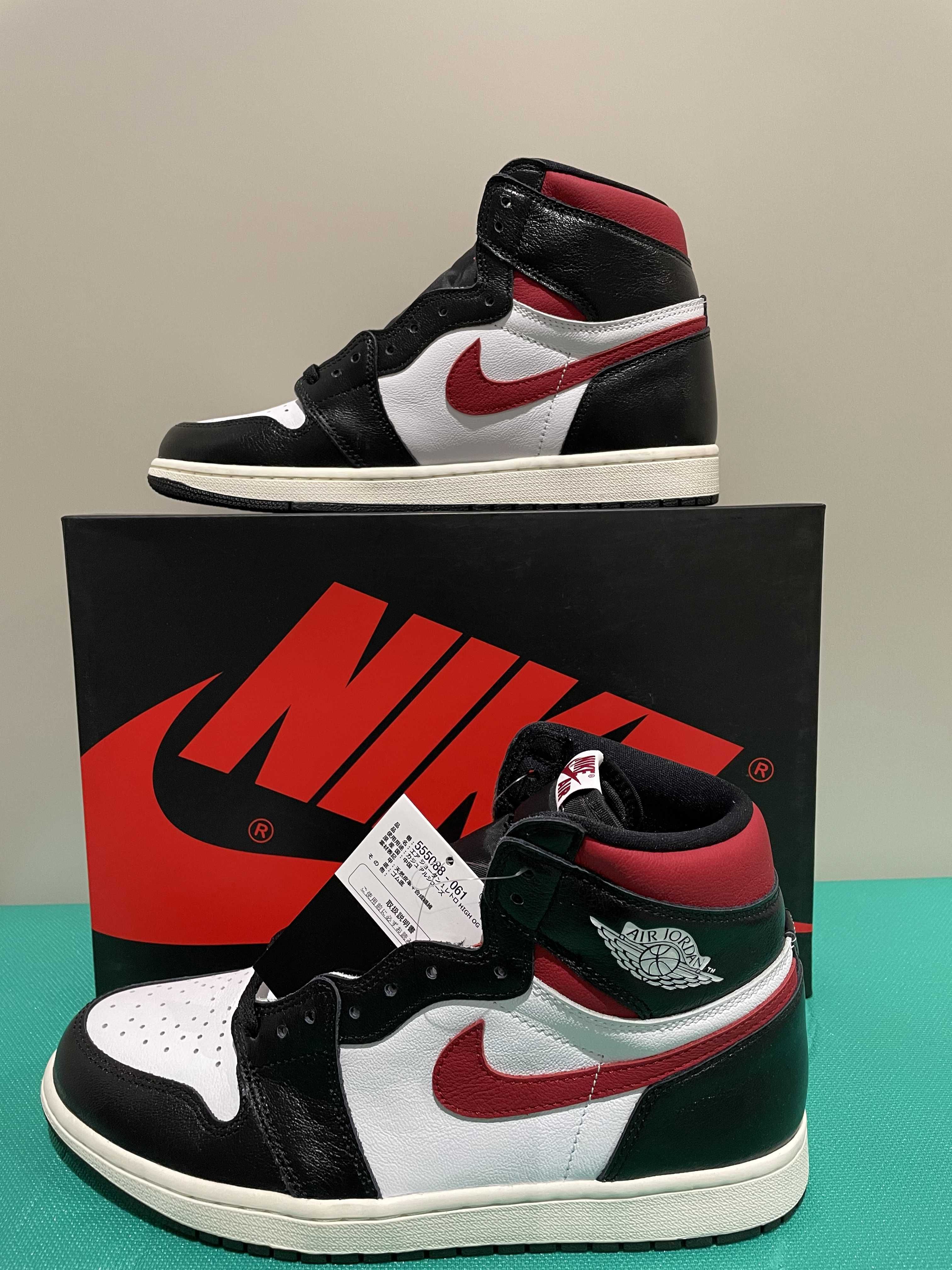 Nike Air Jordan 1 Retro High "Black/White/Sail/Gym Red"    