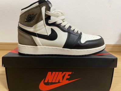 Nike GS Air Jordan 1 High OG "Sail/Dark Mocha/Black"
