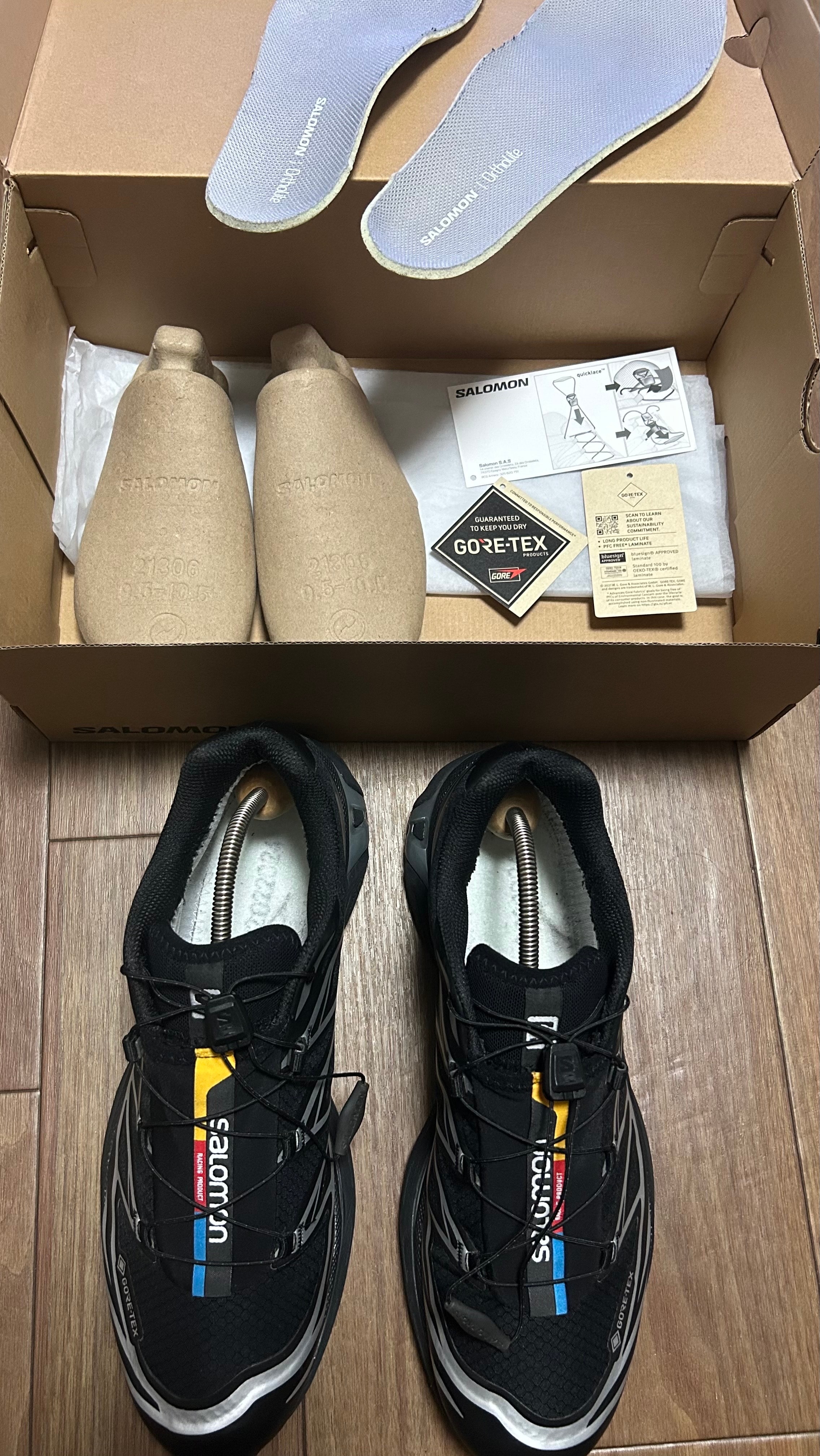 Salomon XT-6 GORE-TEX "Black/Footwear Silver"