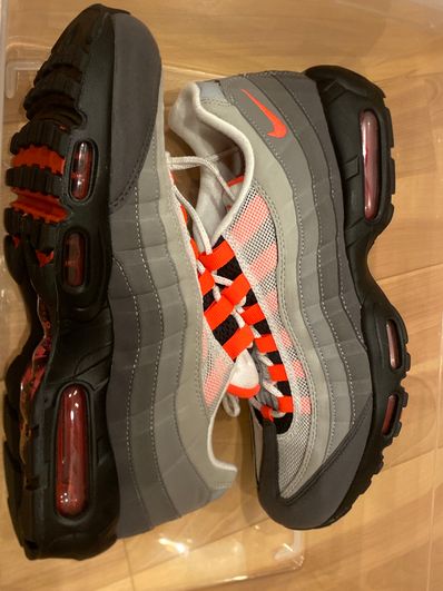 Air max 95 - black/challenge red deals