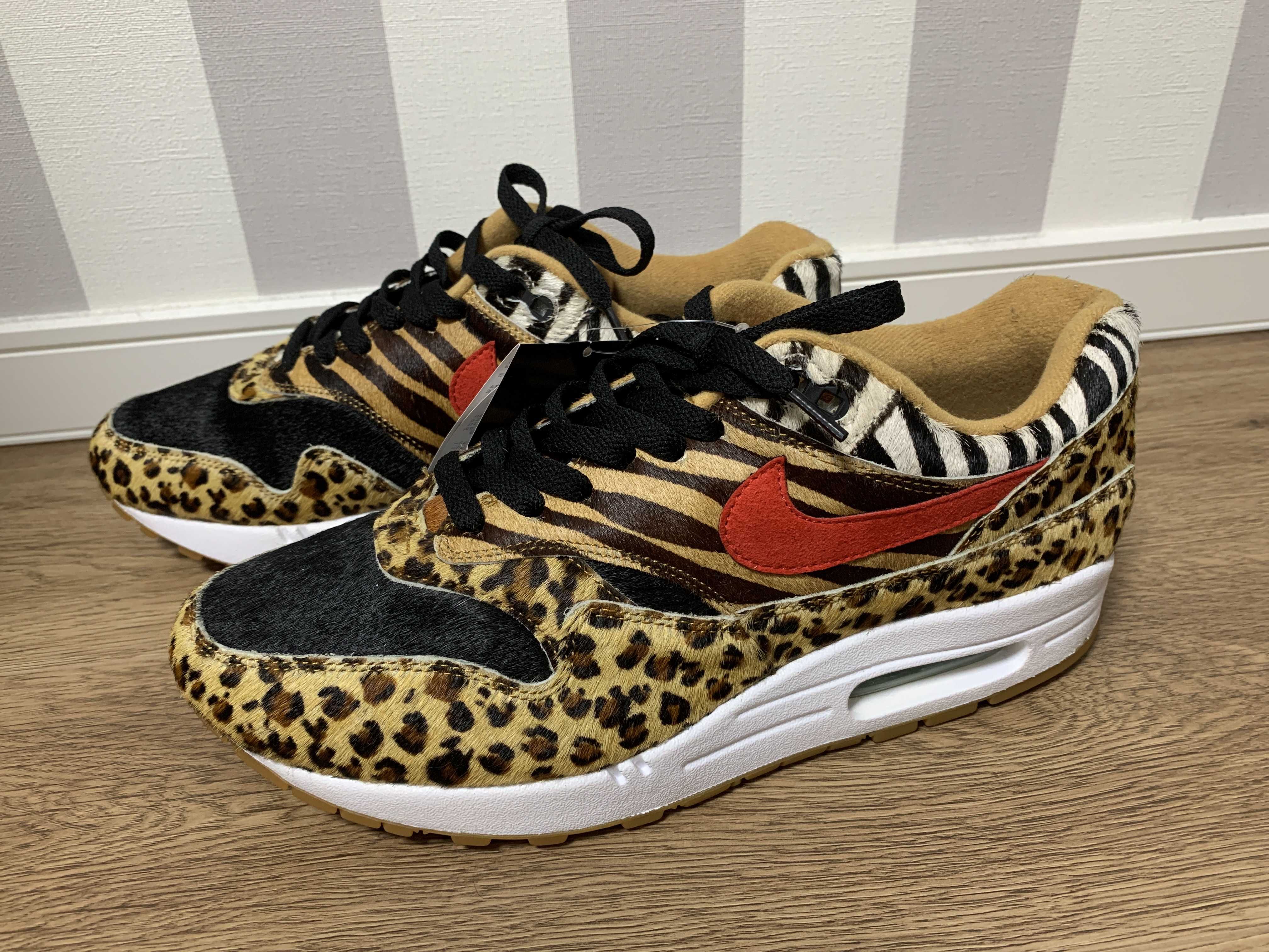 atmos × Nike Air Max 1 DLX "Animal Pack/Safari"