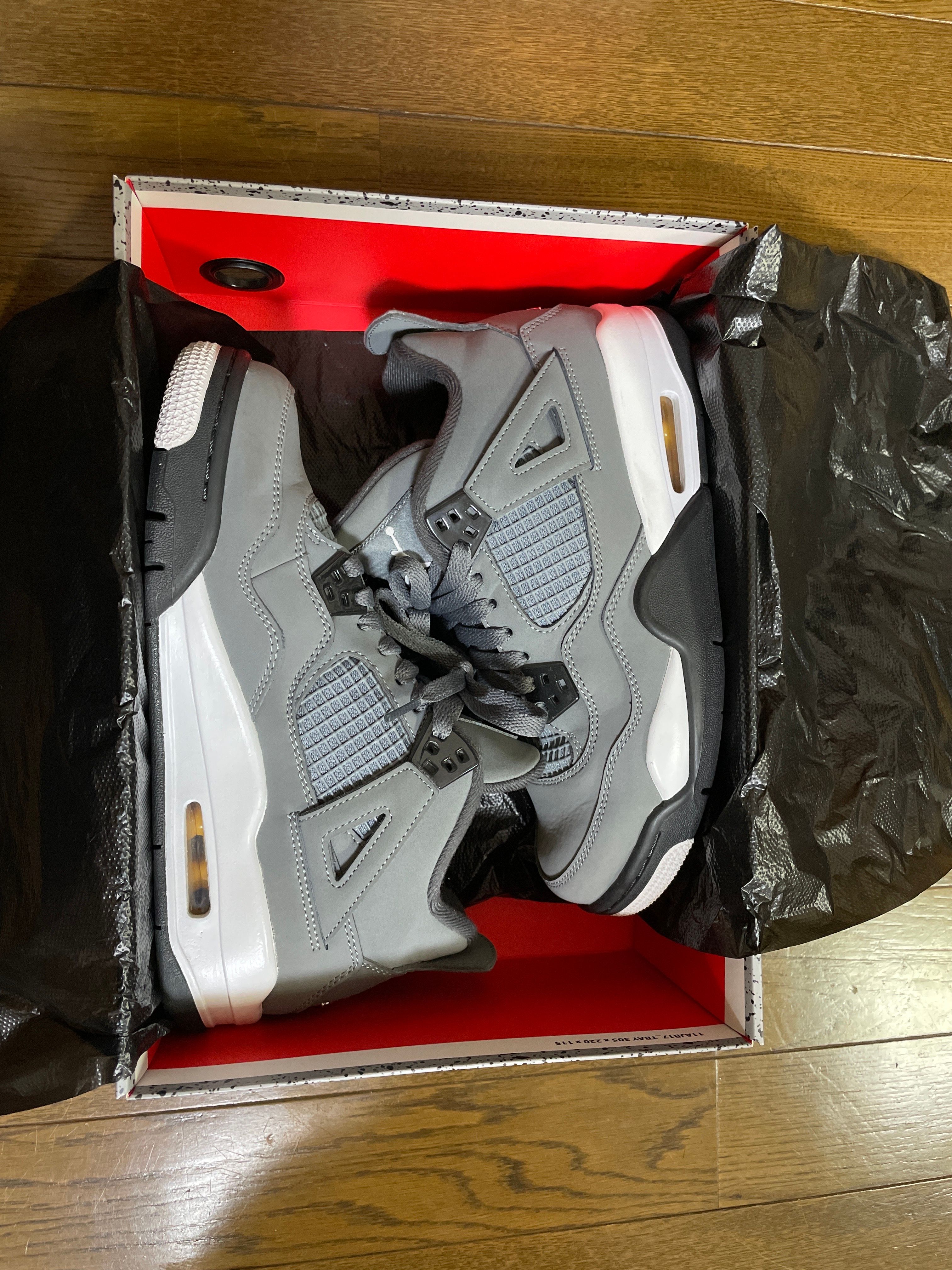 NIKE GS AIR JORDAN 4 RETRO "COOL GREY" (2019)