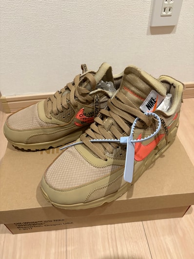 Off-White × Nike Air Max 90 "Desert Ore"