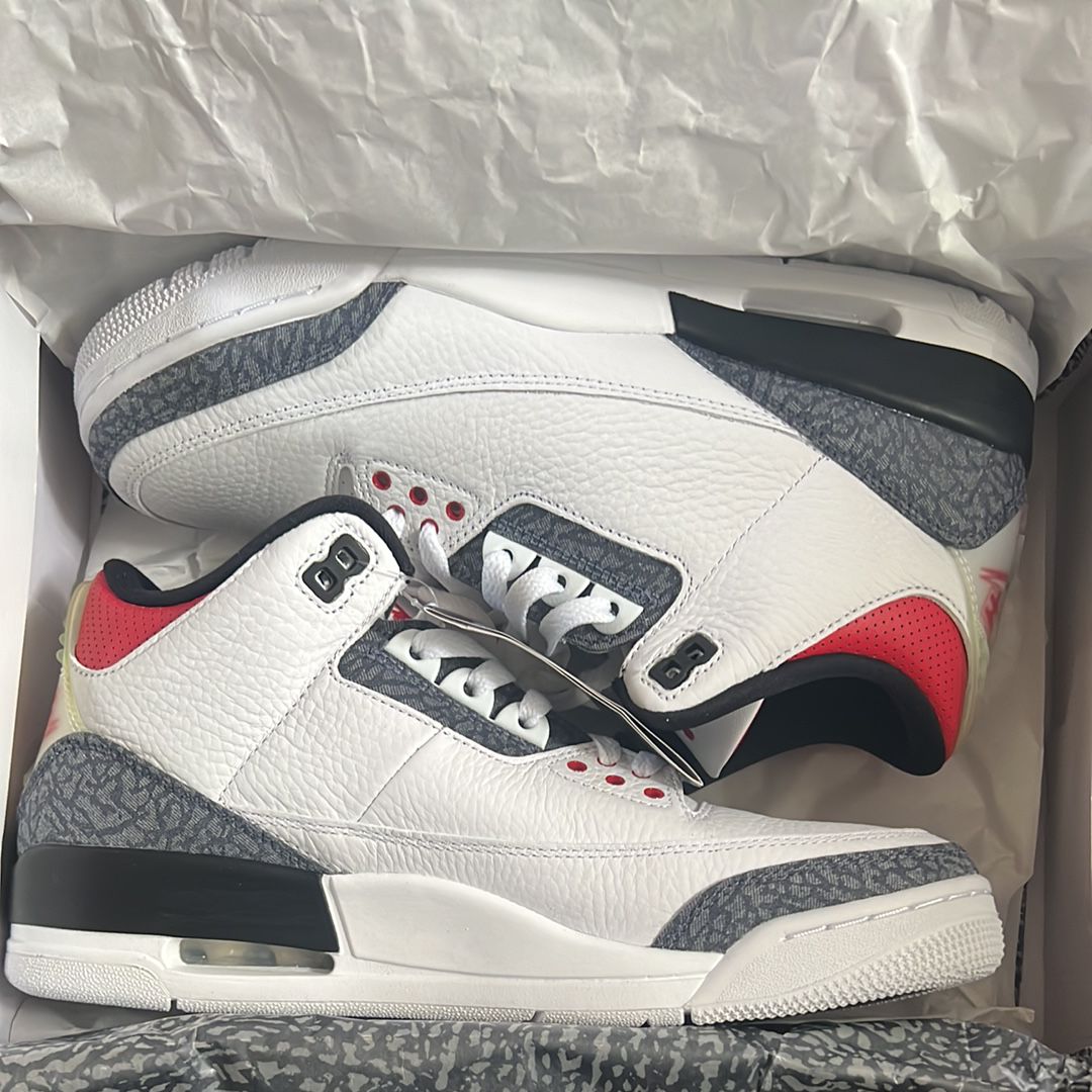 Nike Air Jordan 3 Retro SE-T CO JP "Fire Red Denim"