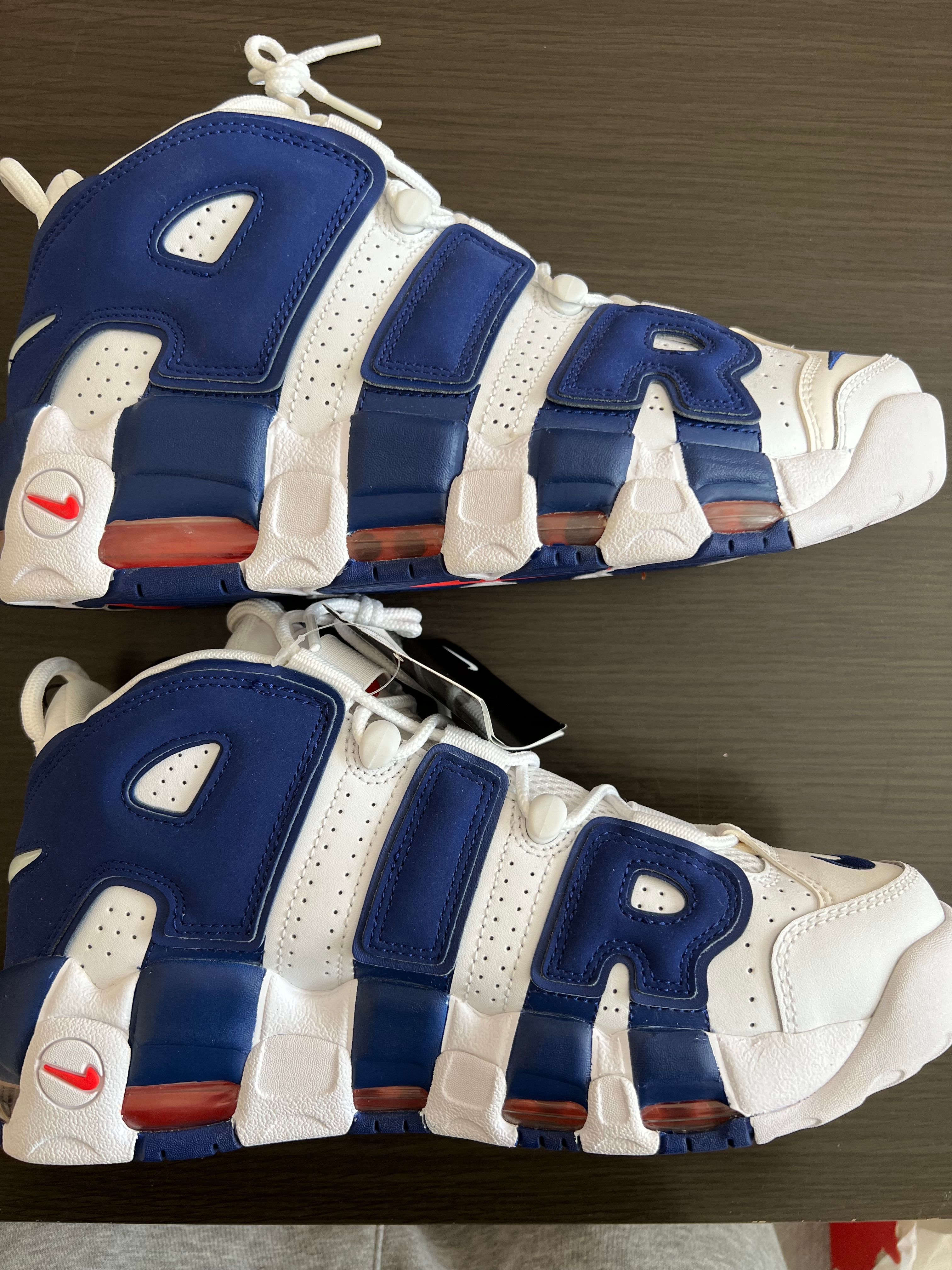 NIKE AIR MORE UPTEMPO 96 "WHITE/DEEP ROYAL BLUE"