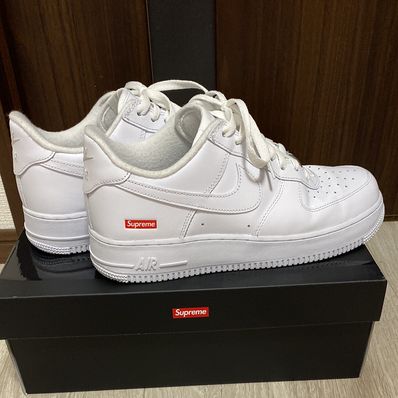 Supreme × Nike Air Force 1 Low "White"