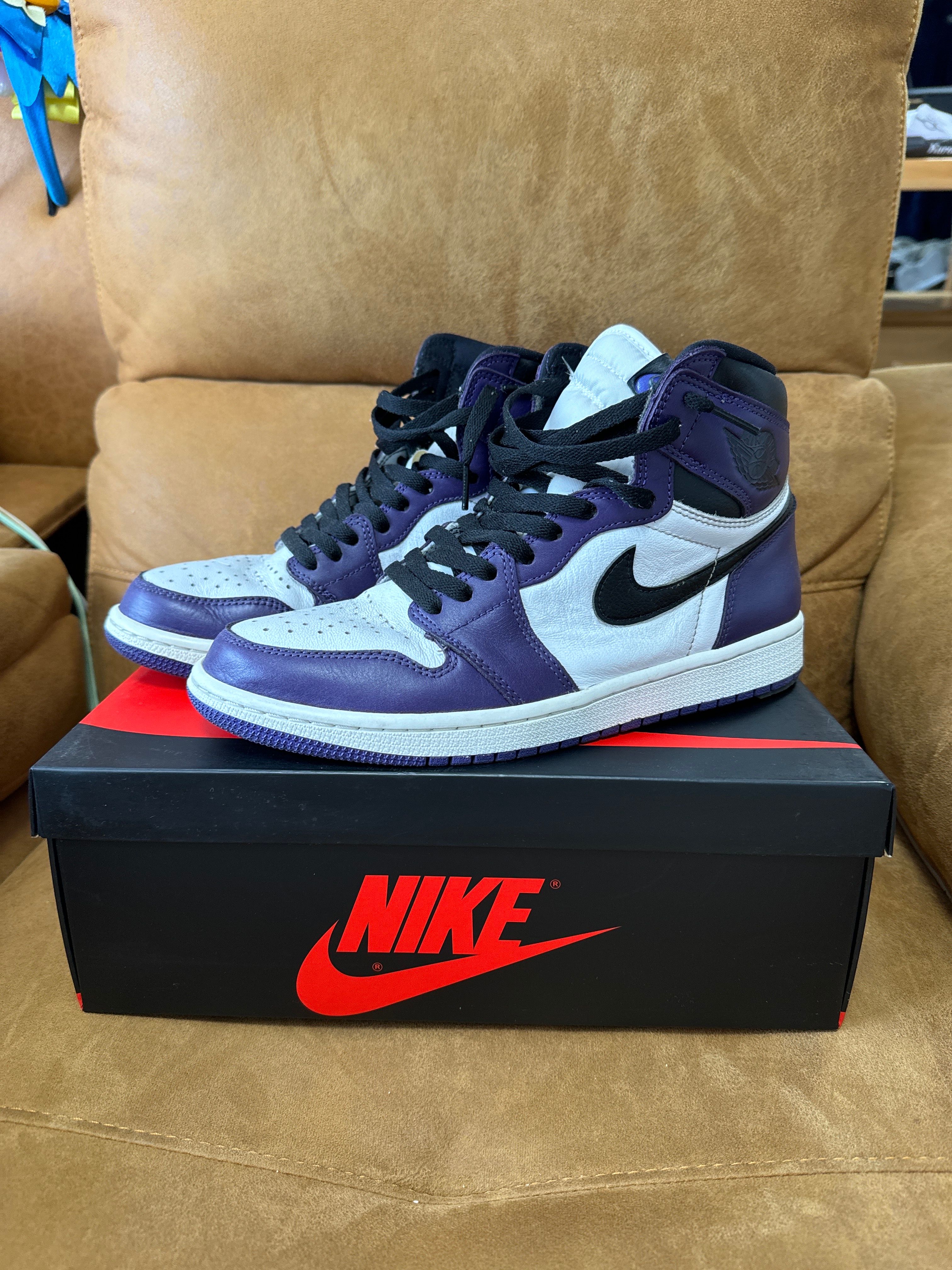 Nike Air Jordan 1 Retro High OG "Court Purple White/Black" (2020)