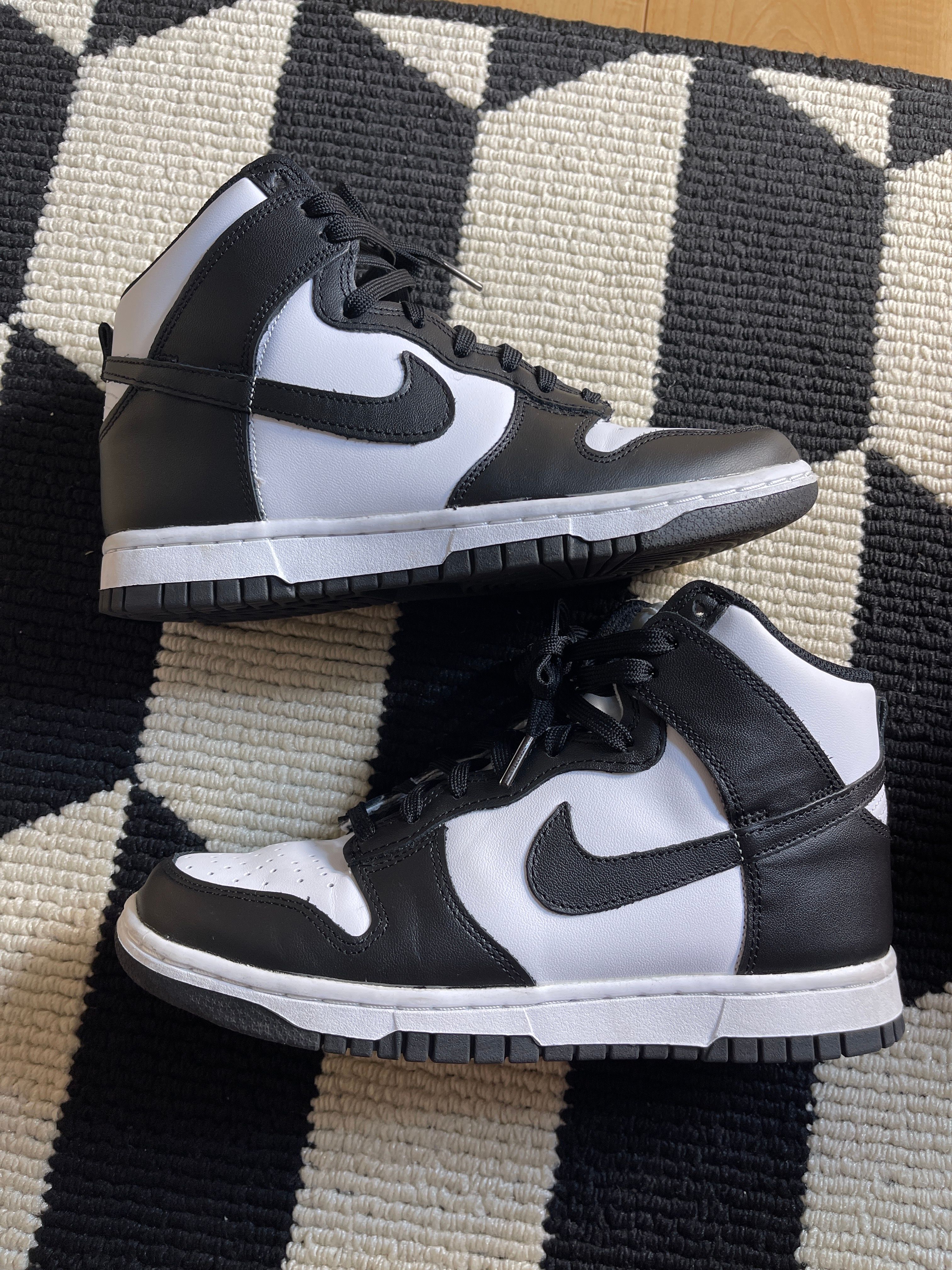 Nike Women's Dunk High "Black and White"