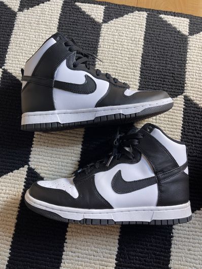 Nike Women's Dunk High "Black and White"