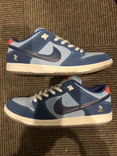 Why So Sad? × Nike SB Dunk Low "Coastal Blue/Speed Yellow-University Red"