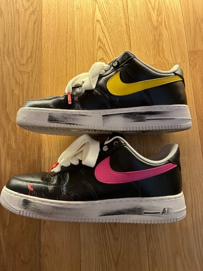 PEACEMINUSONE × Nike Air Force 1 Low '07 Para-Noise 3.0 "Black and Multi-Color" / G-DRAGON