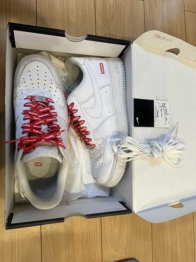 Supreme × Nike Air Force 1 Low "White"